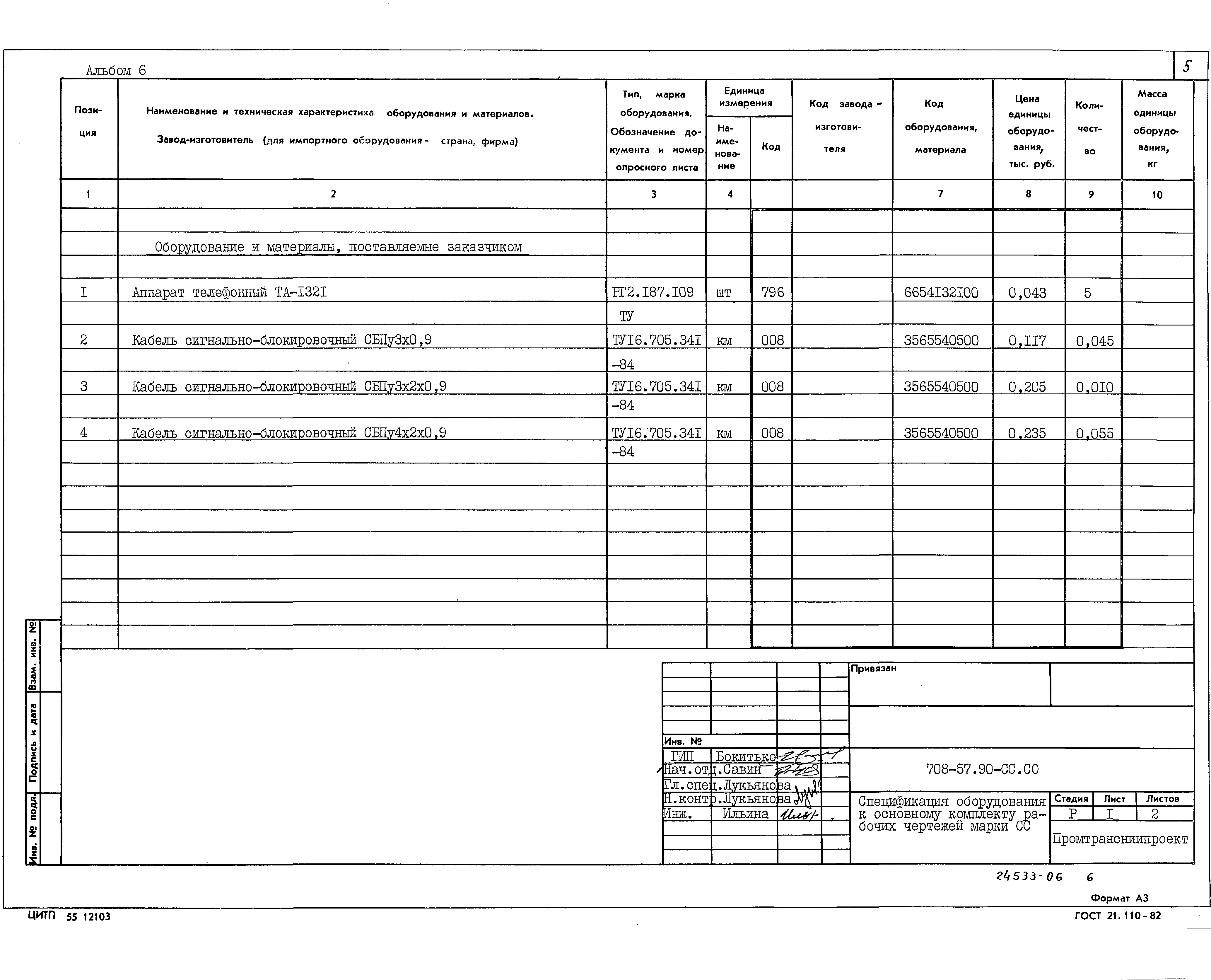 Типовой проект 708-57.90