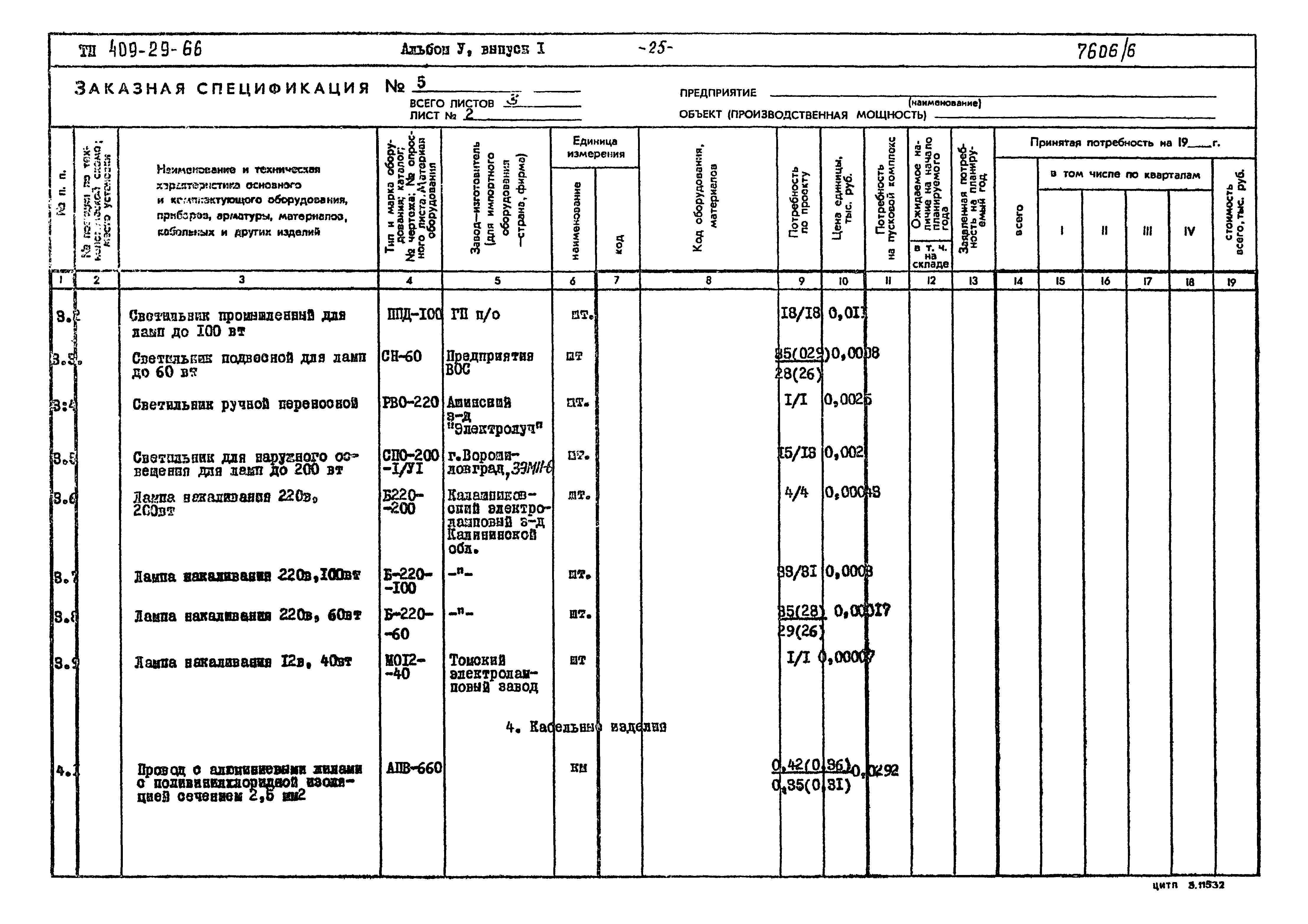 Типовой проект 409-29-66