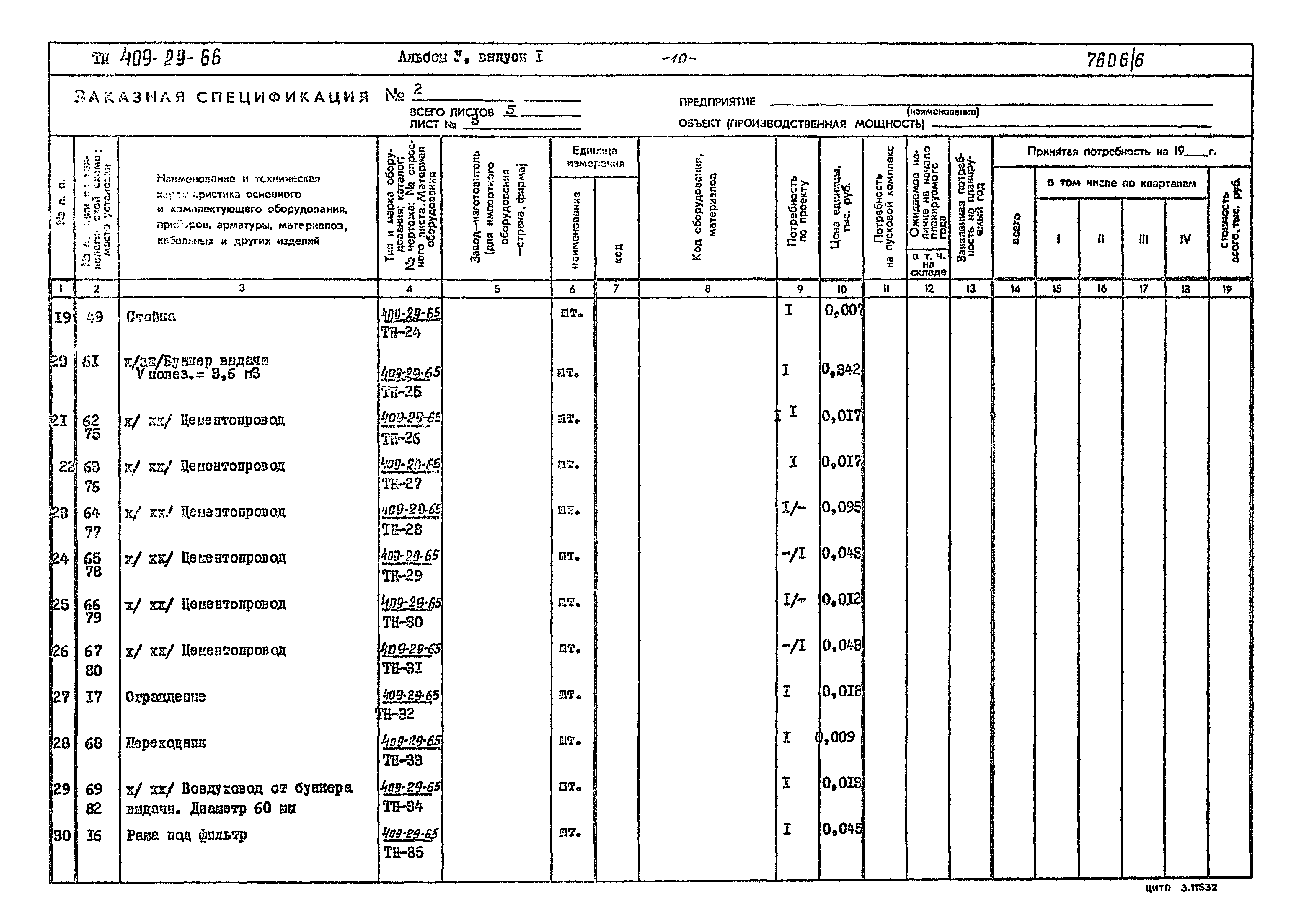 Типовой проект 409-29-66