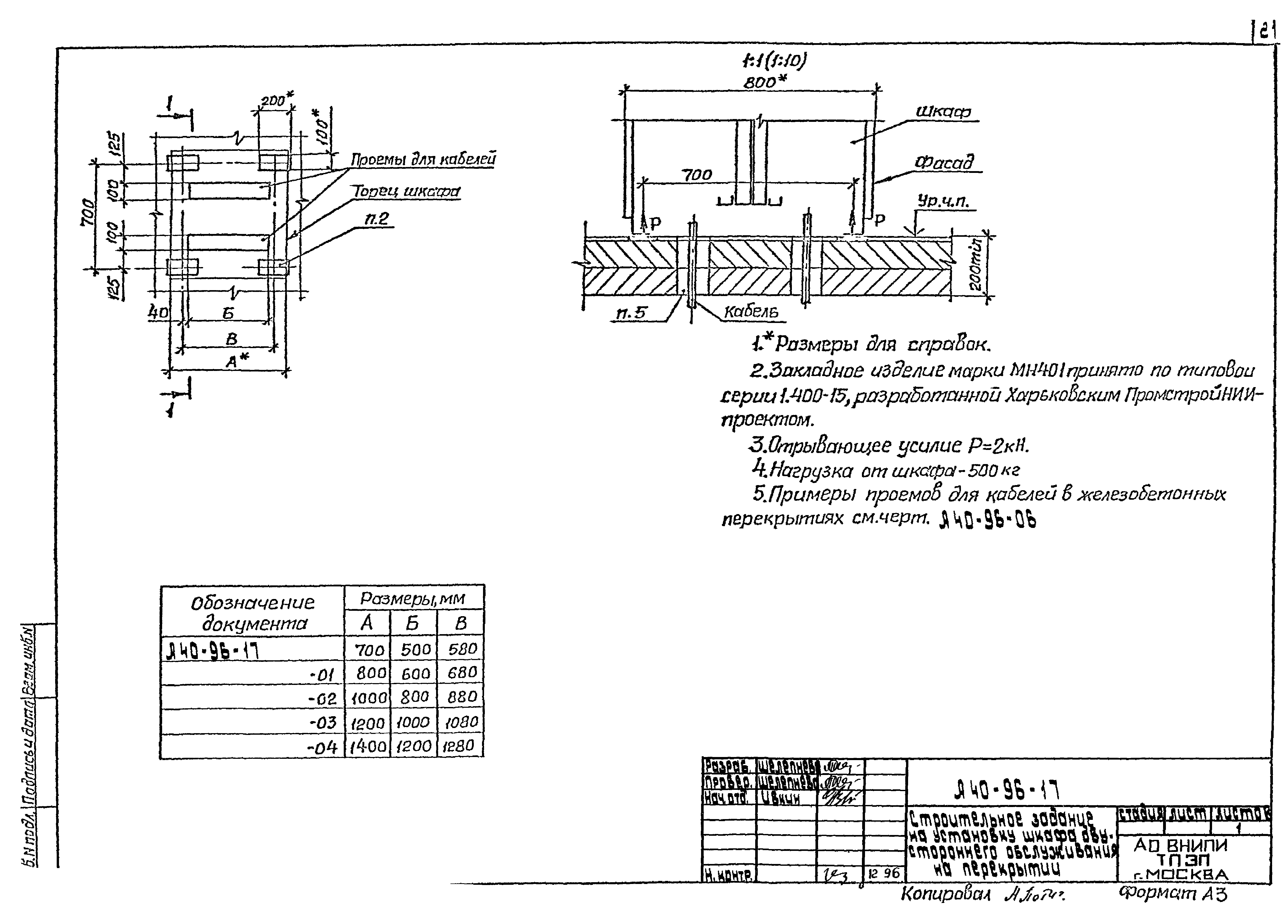 Шифр А40-96