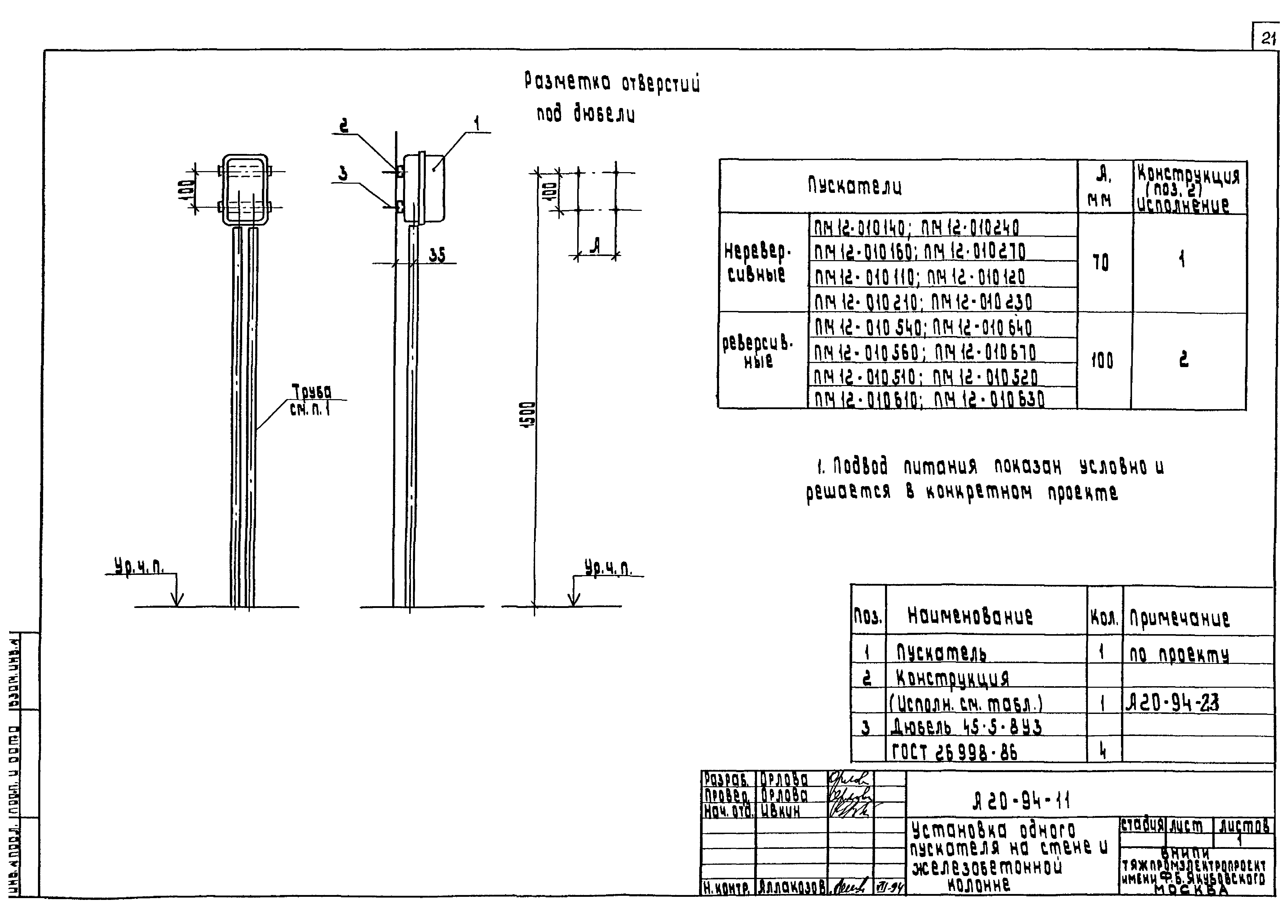 Шифр А20-94