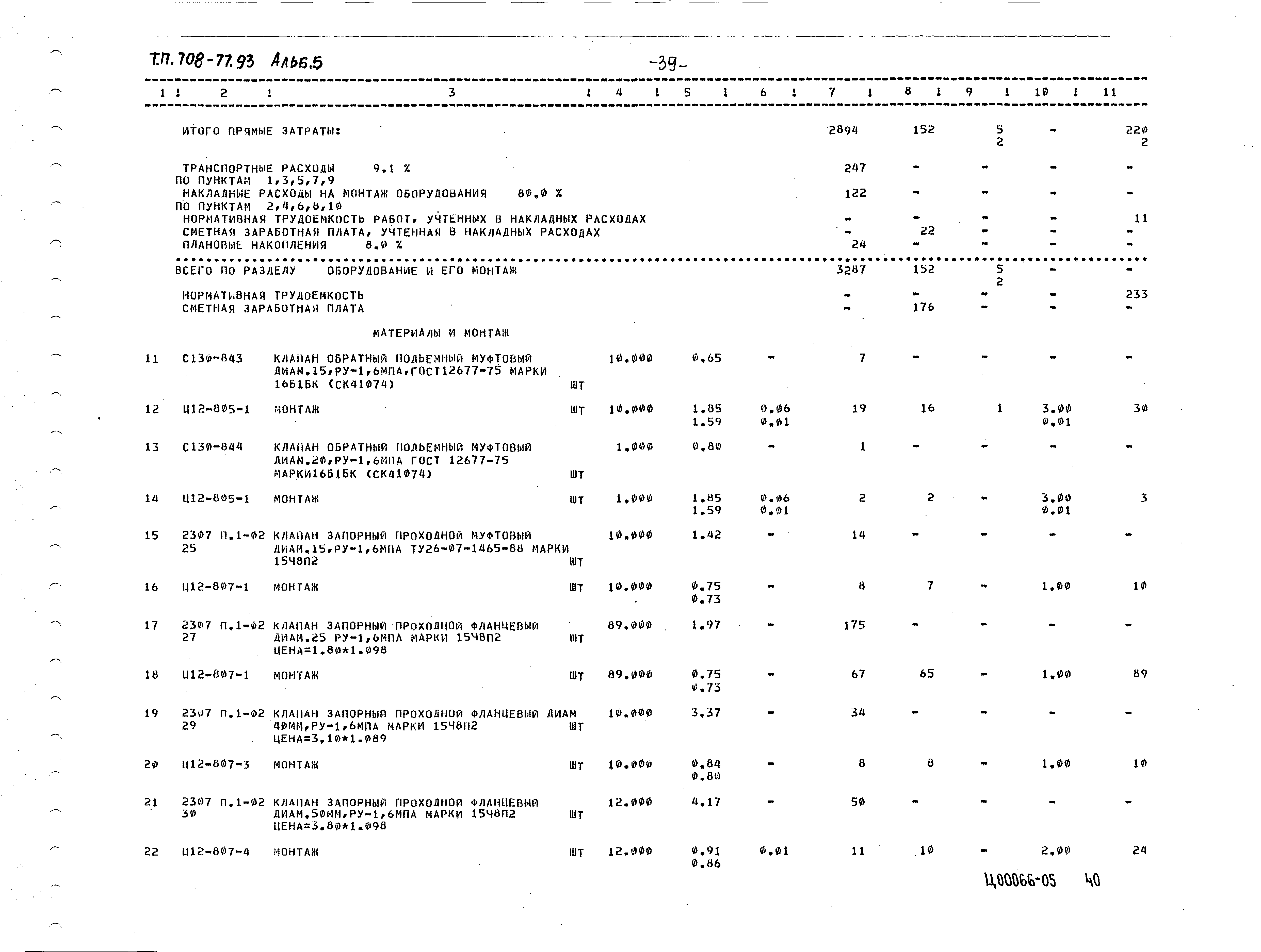 Типовой проект 708-77.93