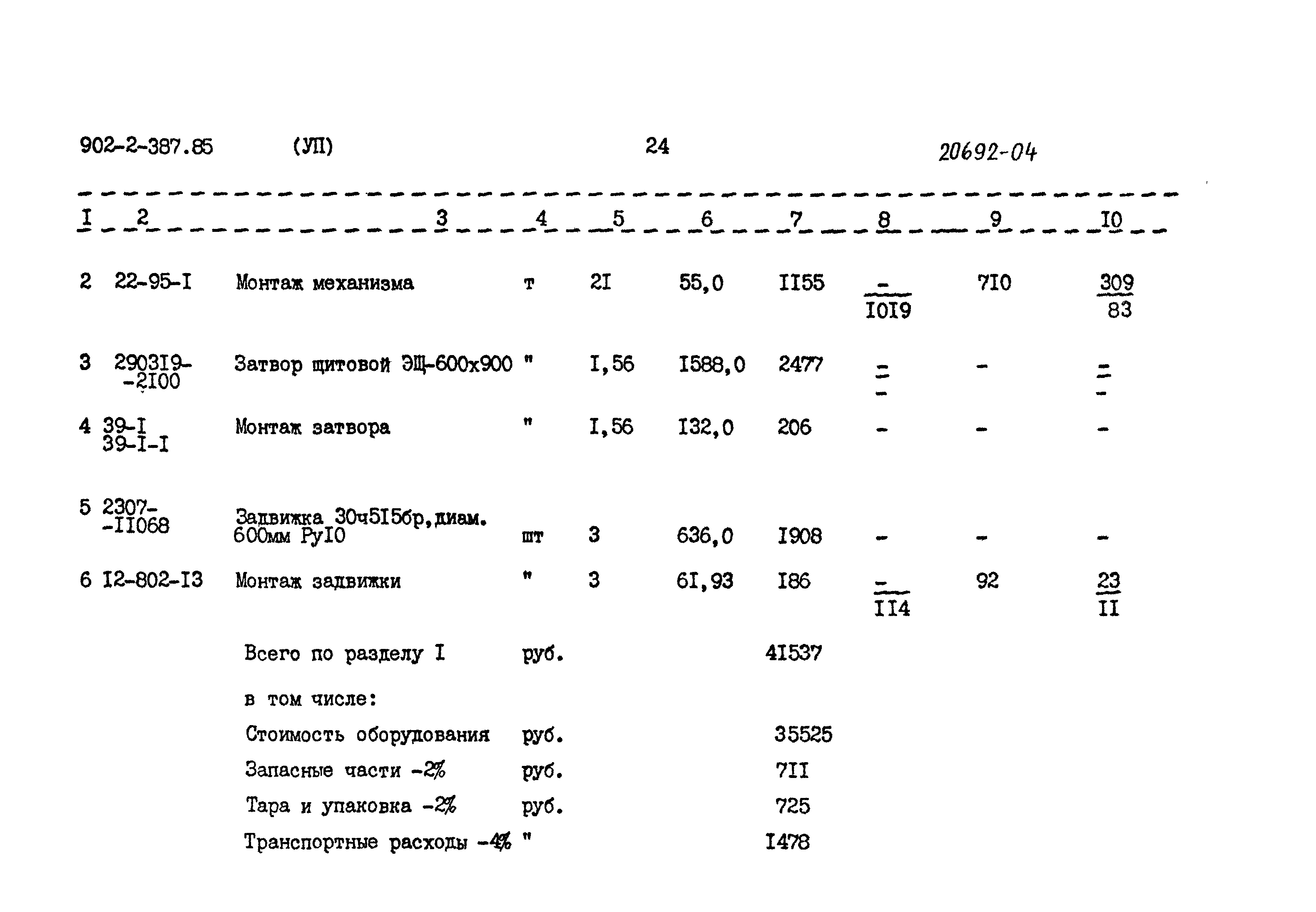 Типовой проект 902-2-387.85