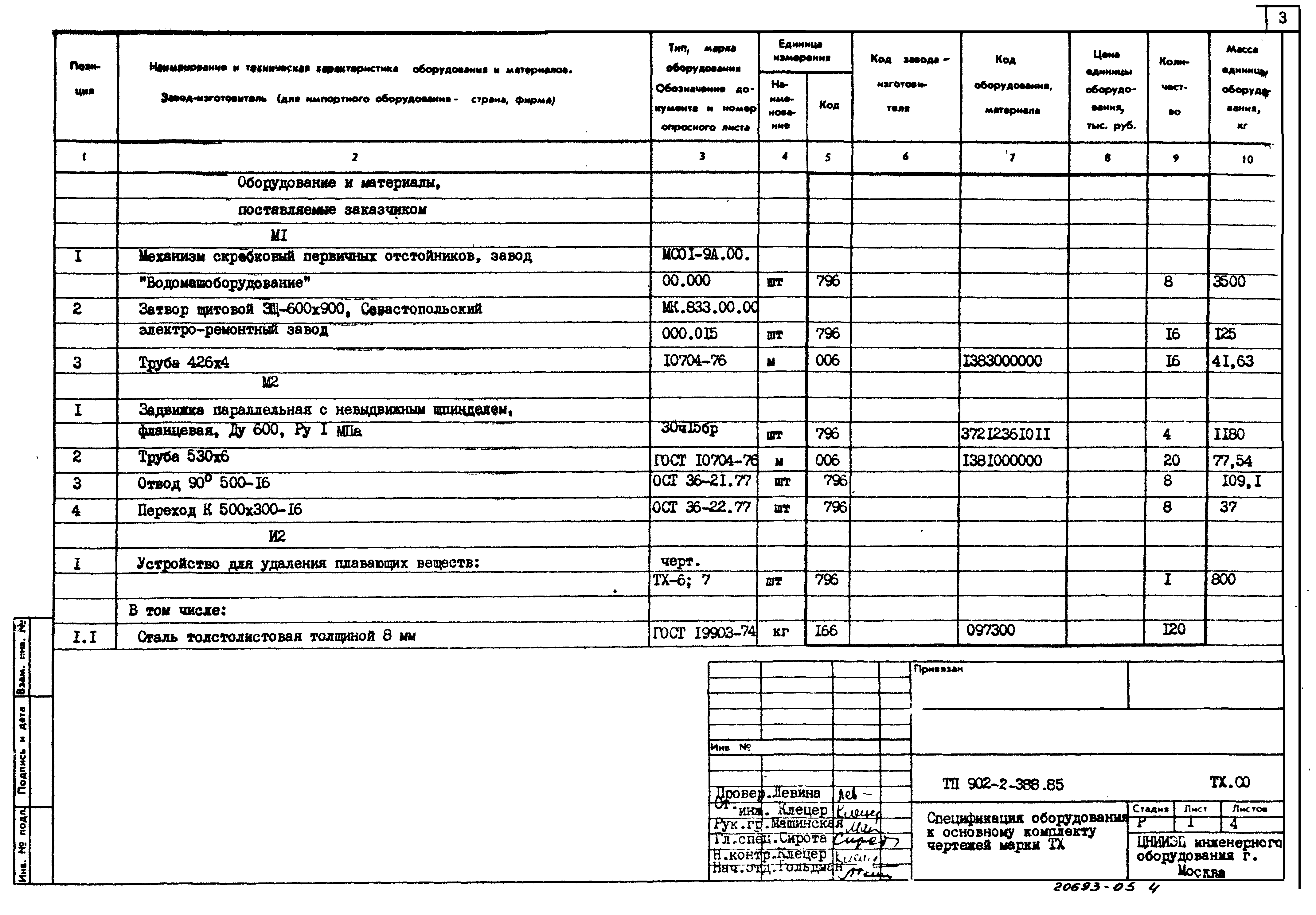 Типовой проект 902-2-388.85