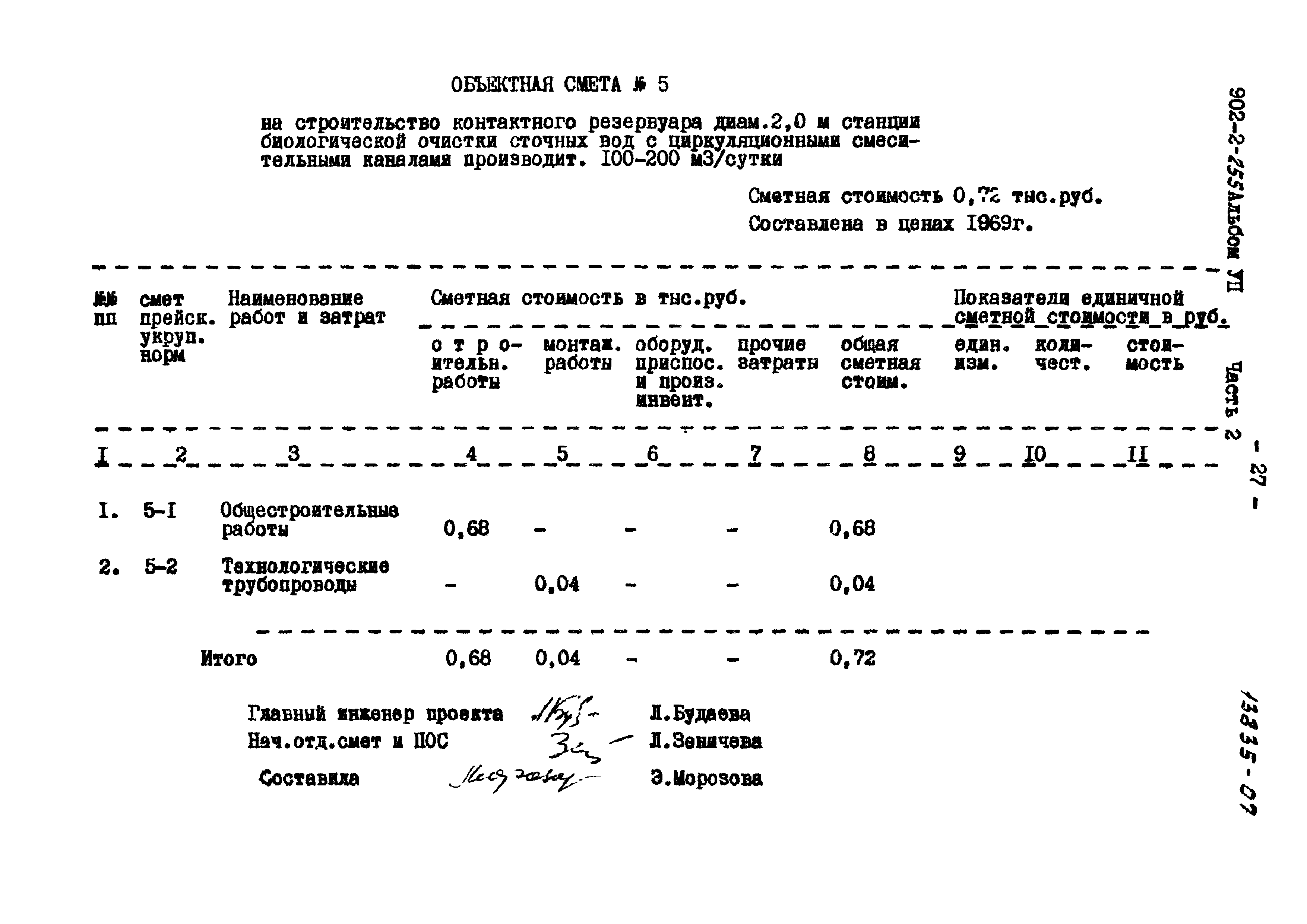 Типовой проект 902-2-255