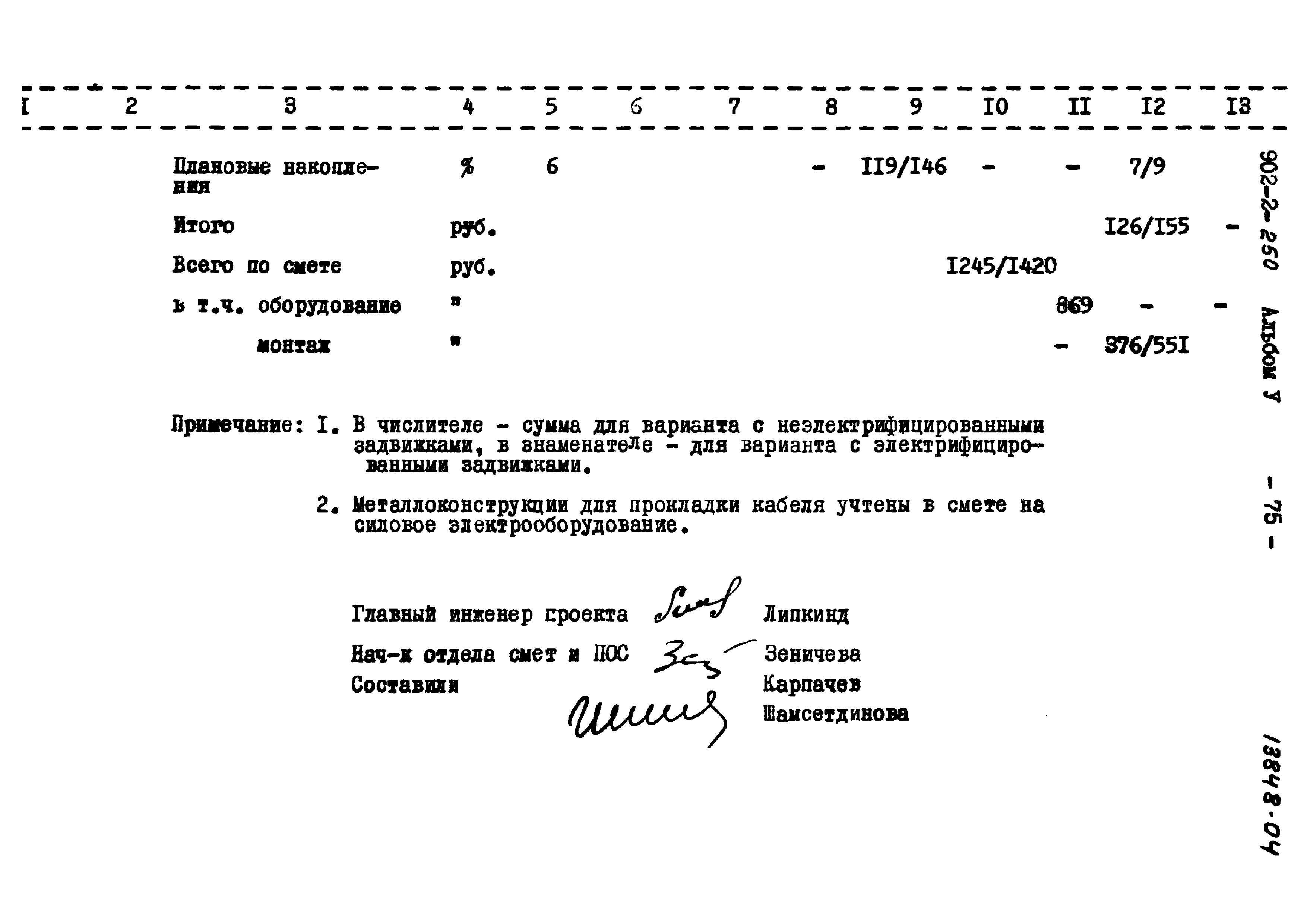 Типовой проект 902-2-250