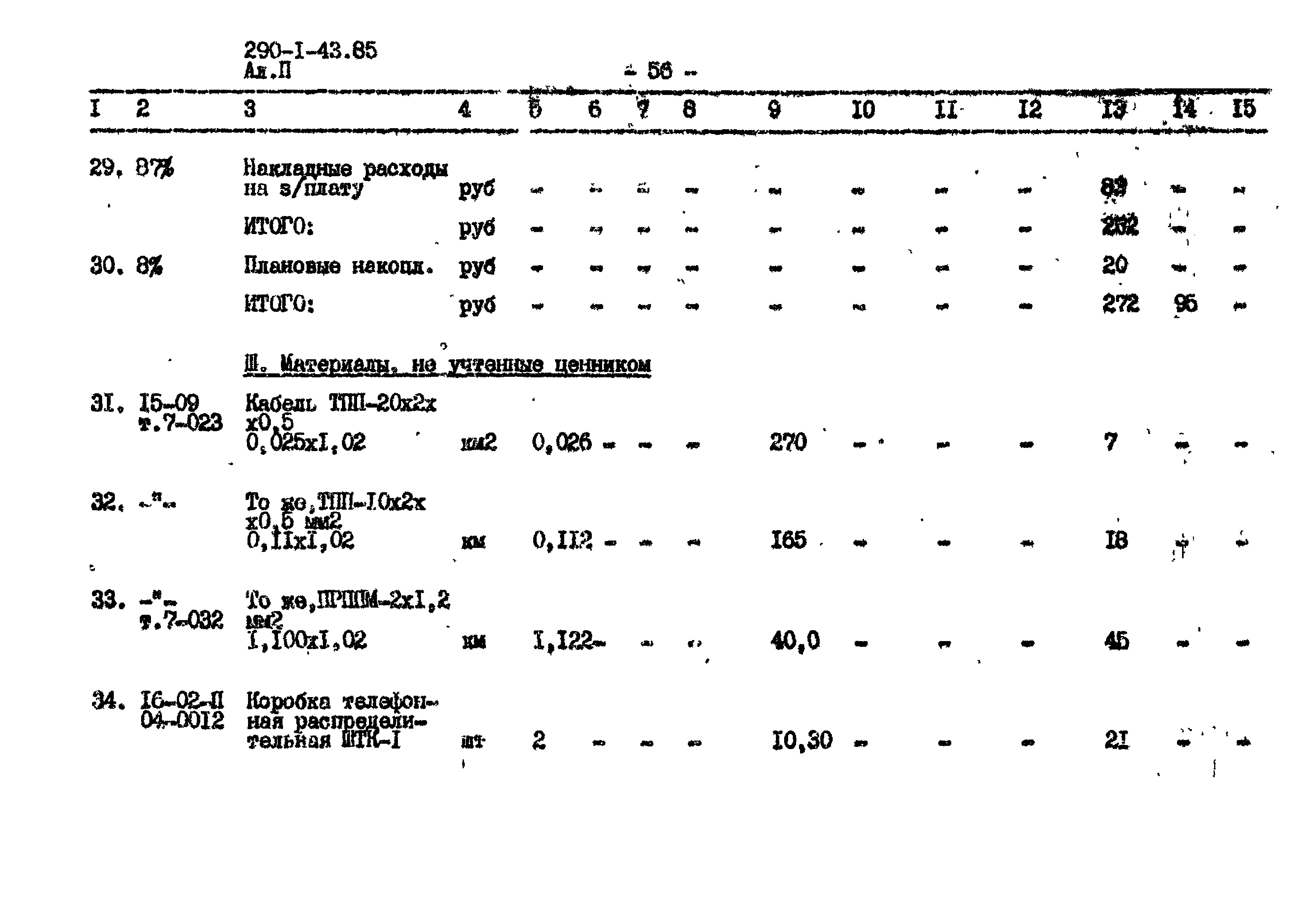 Типовой проект 290-1-43.85