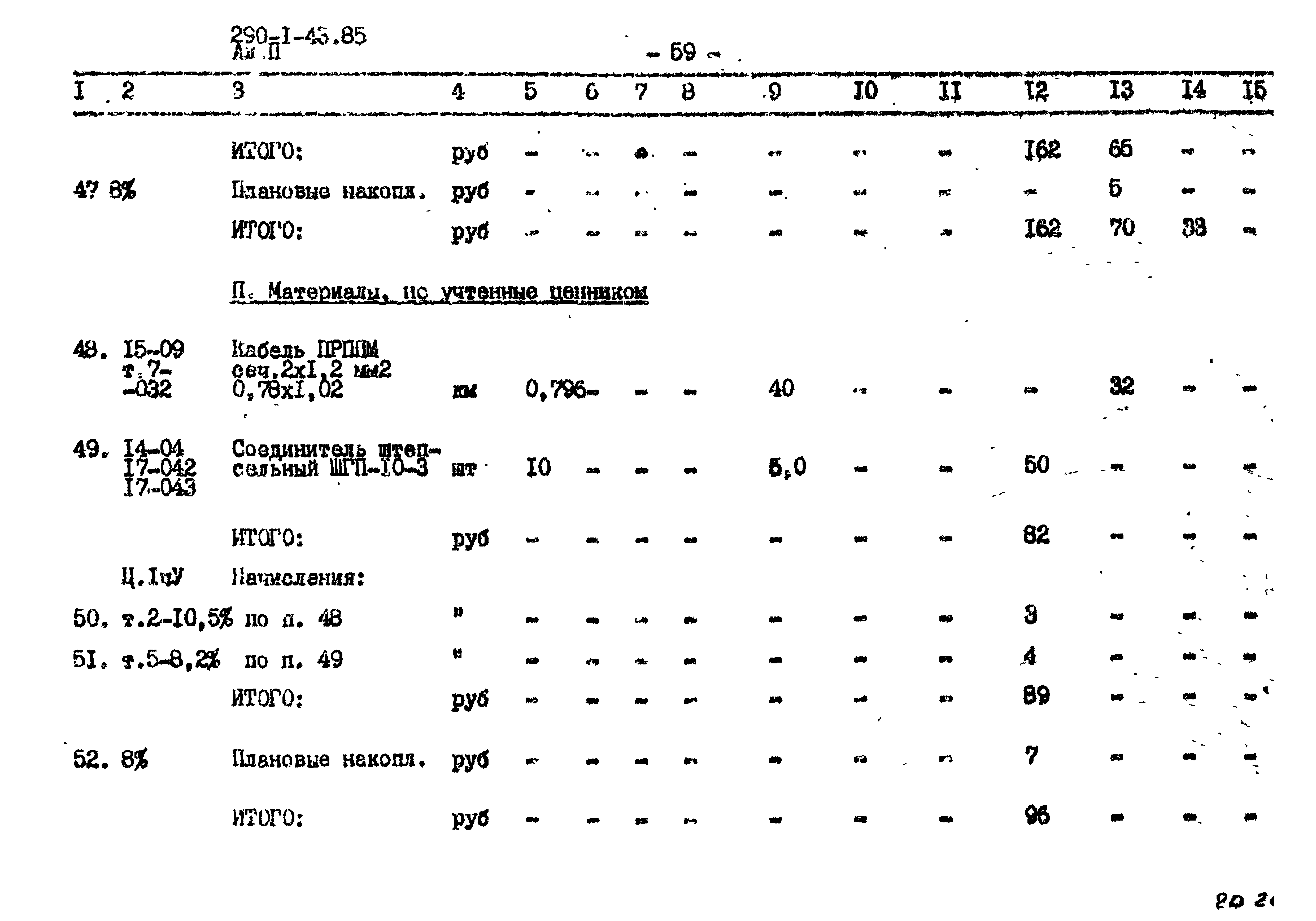 Типовой проект 290-1-43.85