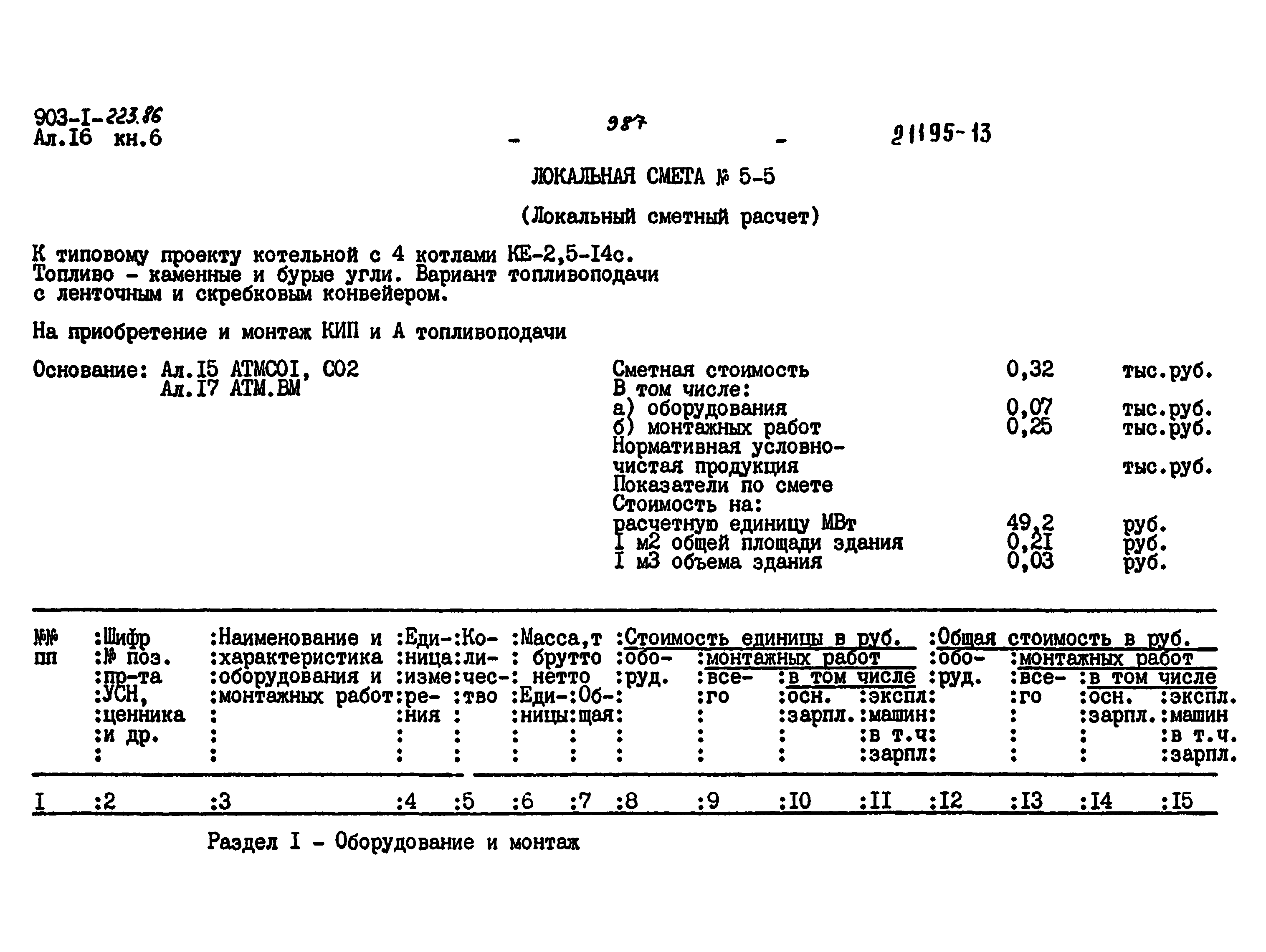 Типовой проект 903-1-223.86