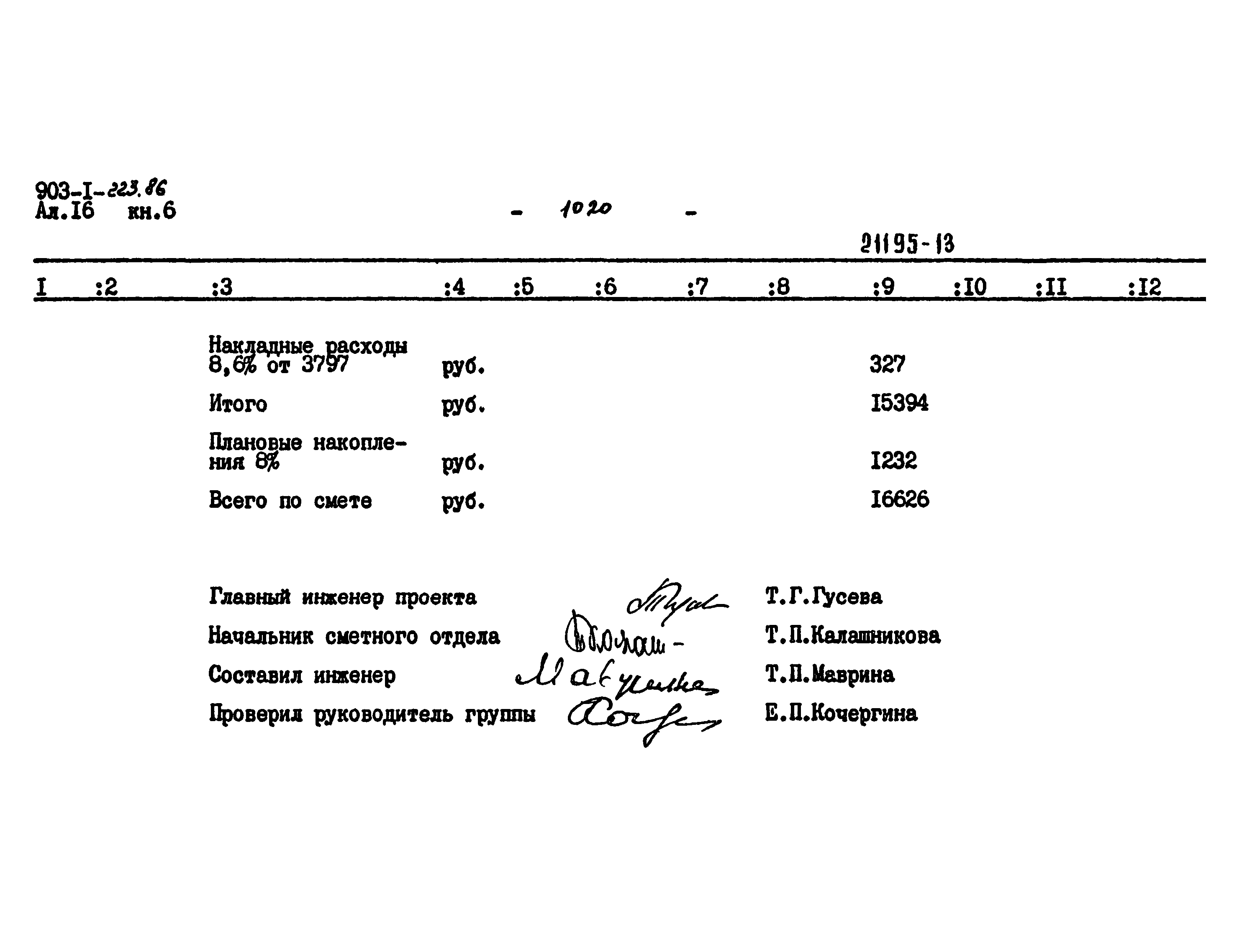 Типовой проект 903-1-223.86