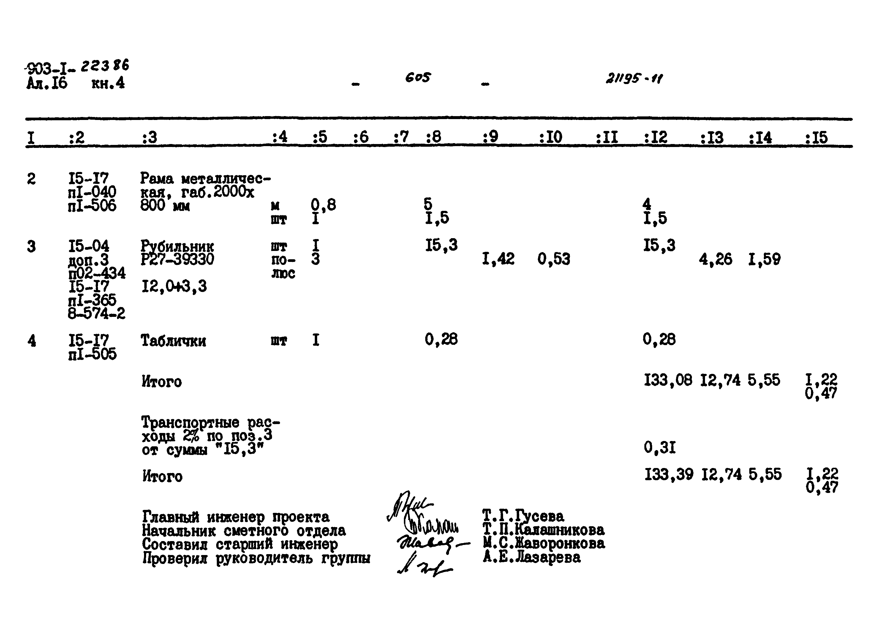 Типовой проект 903-1-223.86