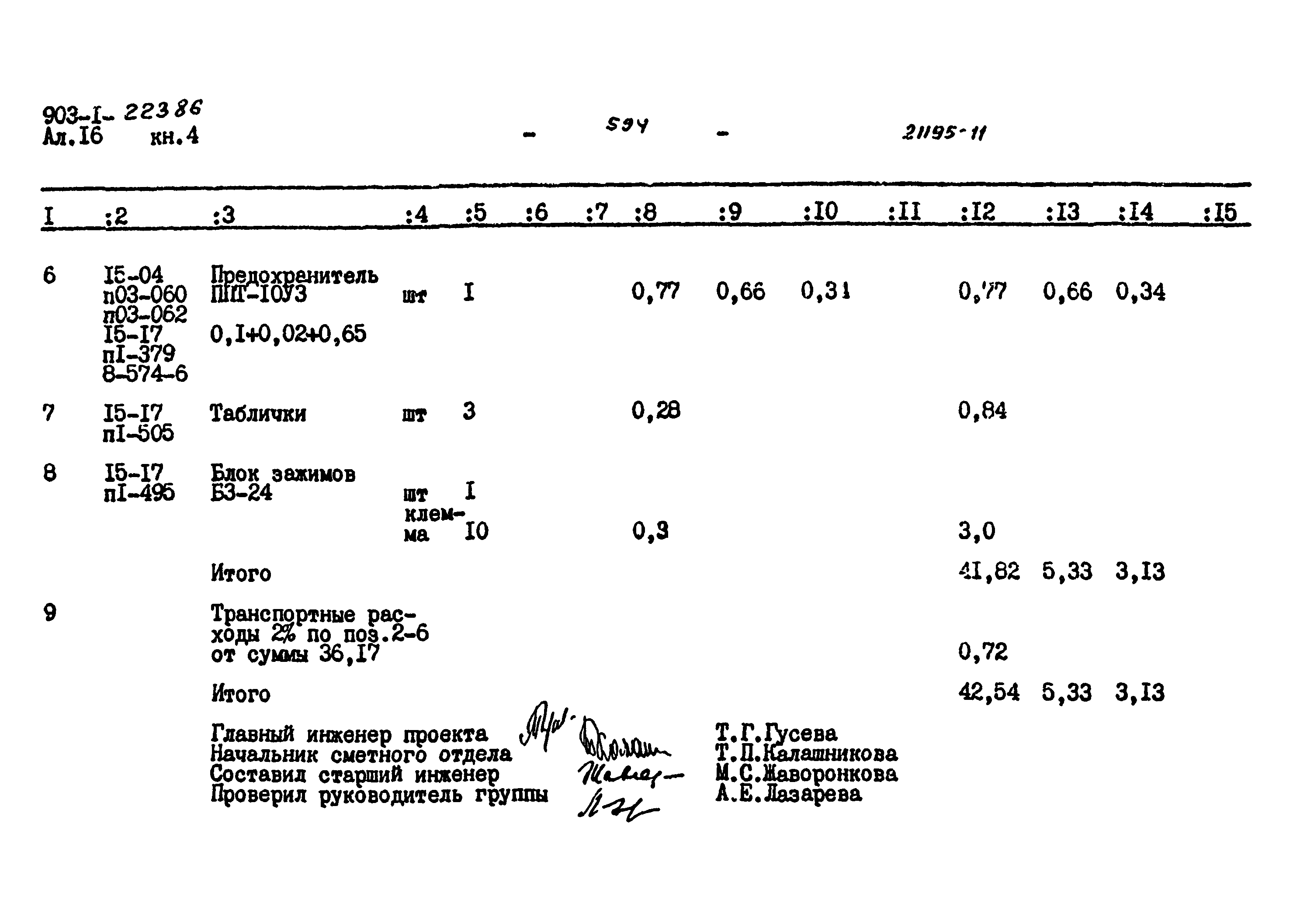 Типовой проект 903-1-223.86