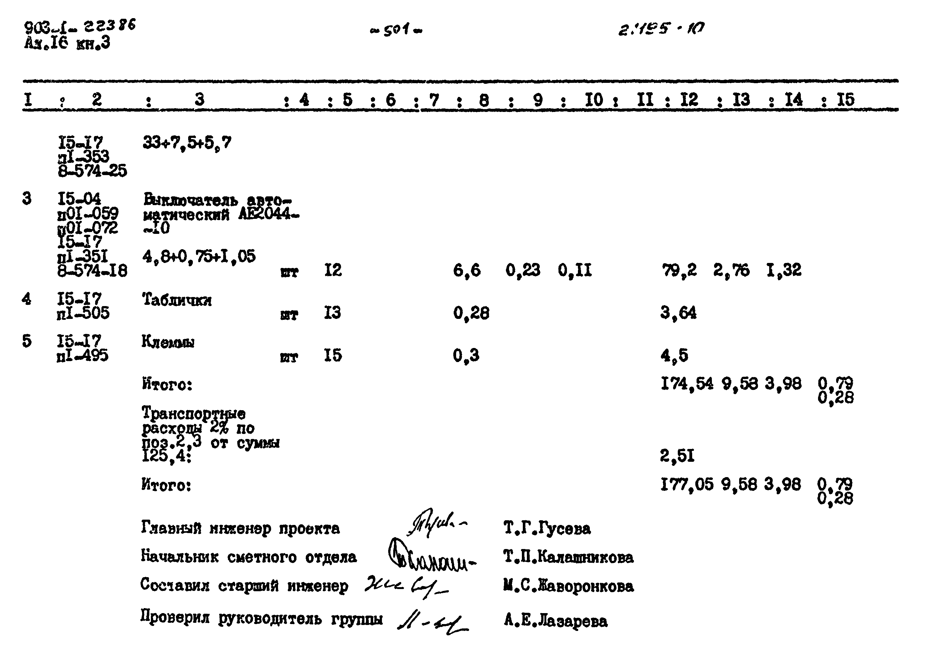 Типовой проект 903-1-223.86