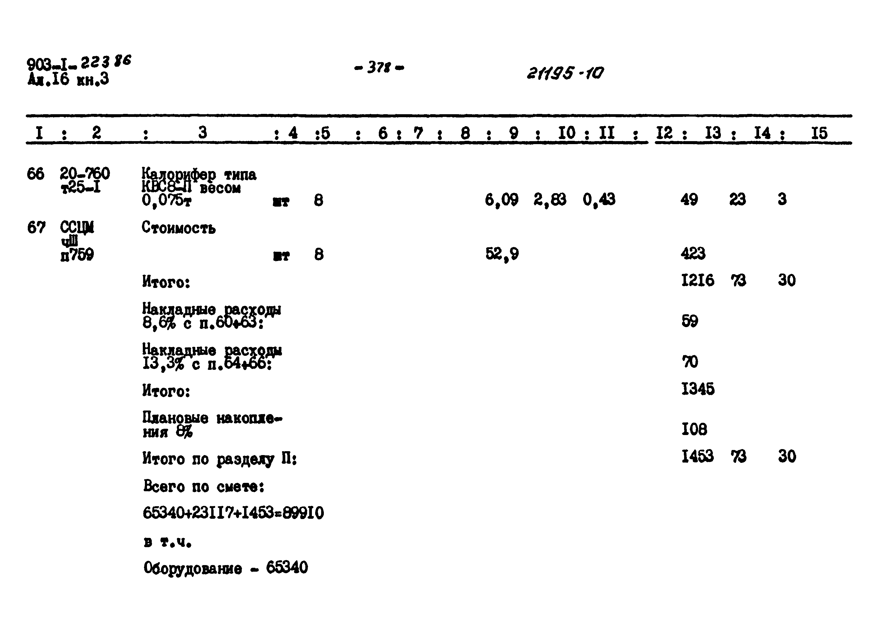 Типовой проект 903-1-223.86