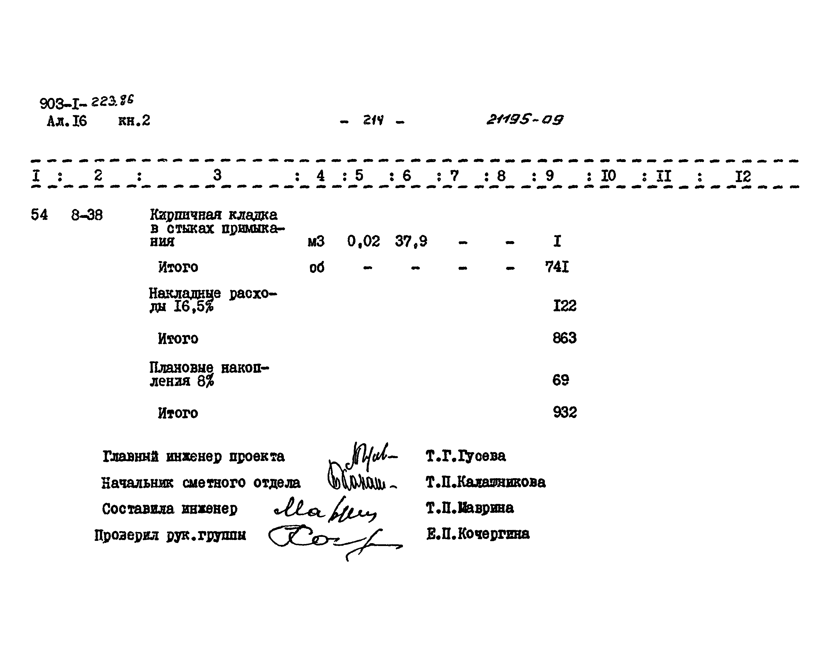 Типовой проект 903-1-223.86