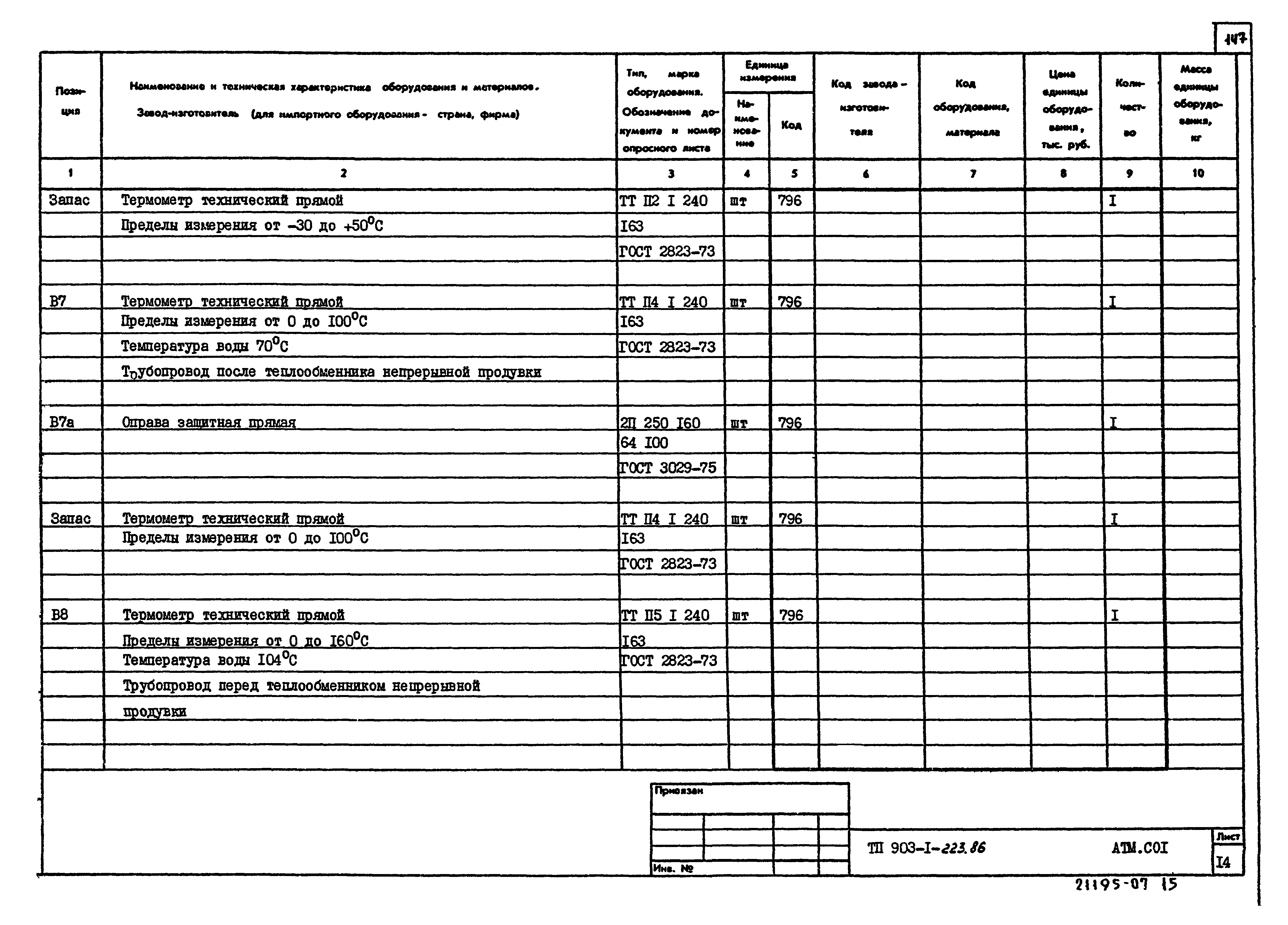 Типовой проект 903-1-223.86