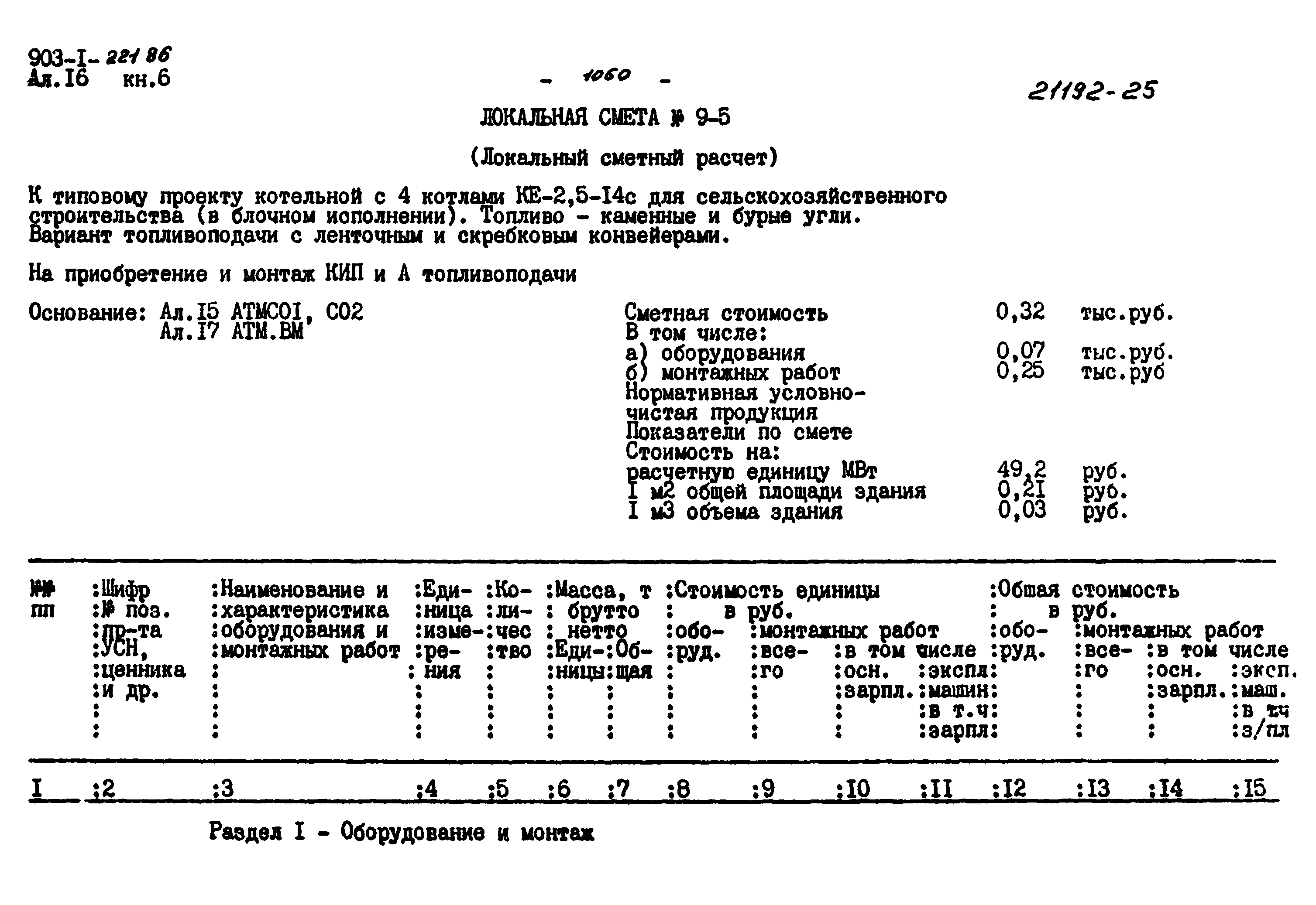 Типовой проект 903-1-221.86