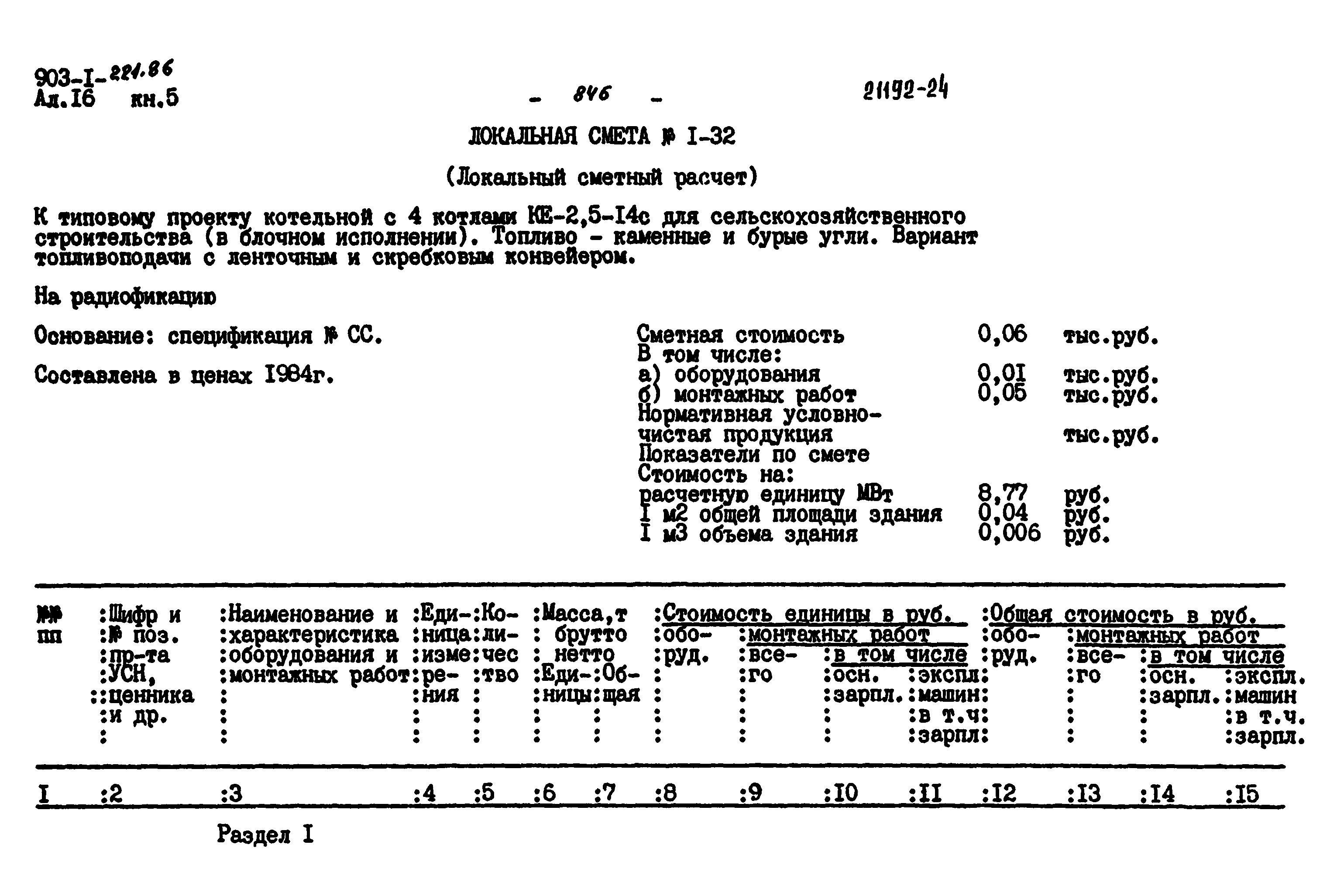 Типовой проект 903-1-221.86