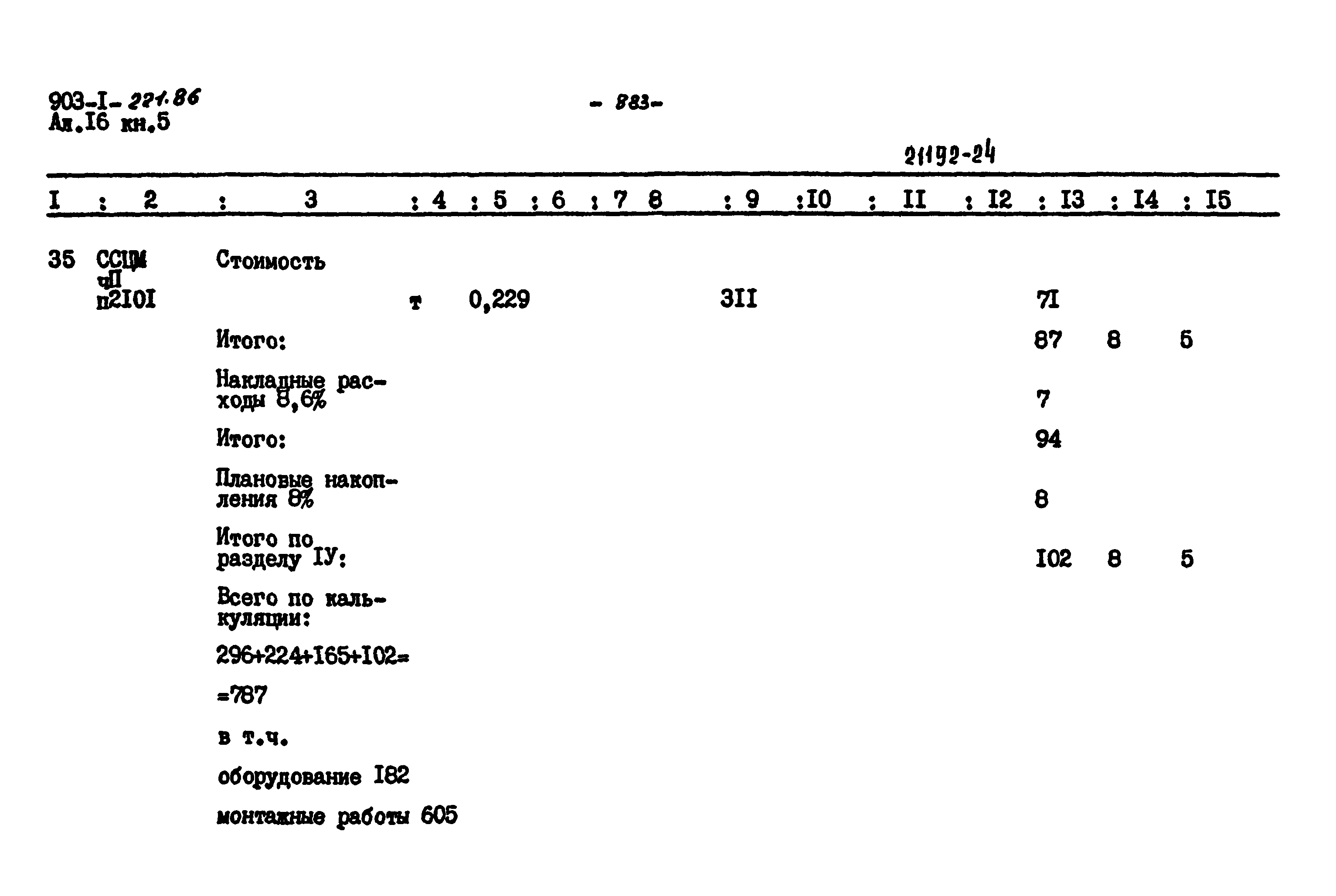 Типовой проект 903-1-221.86