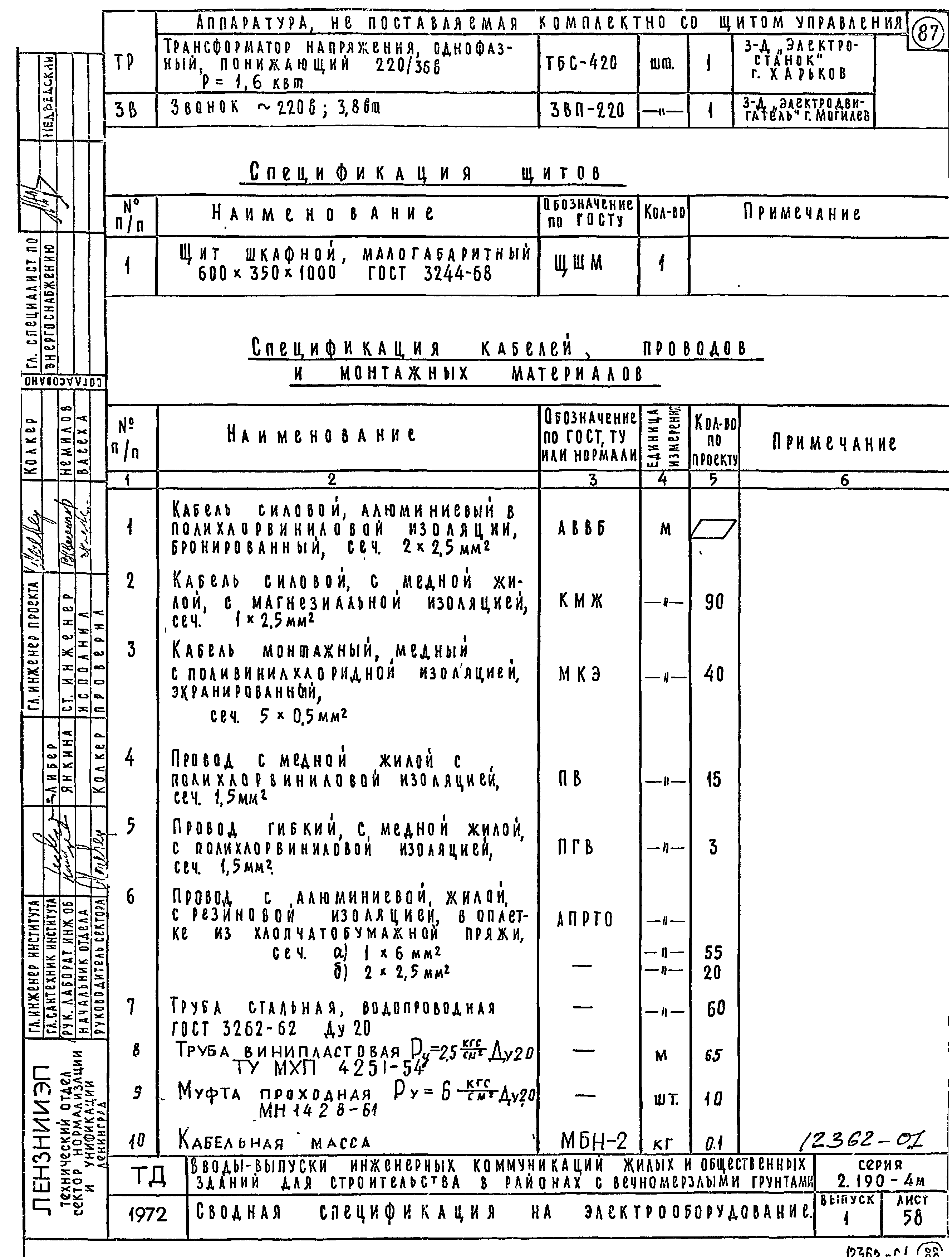 Серия 2.190-4м