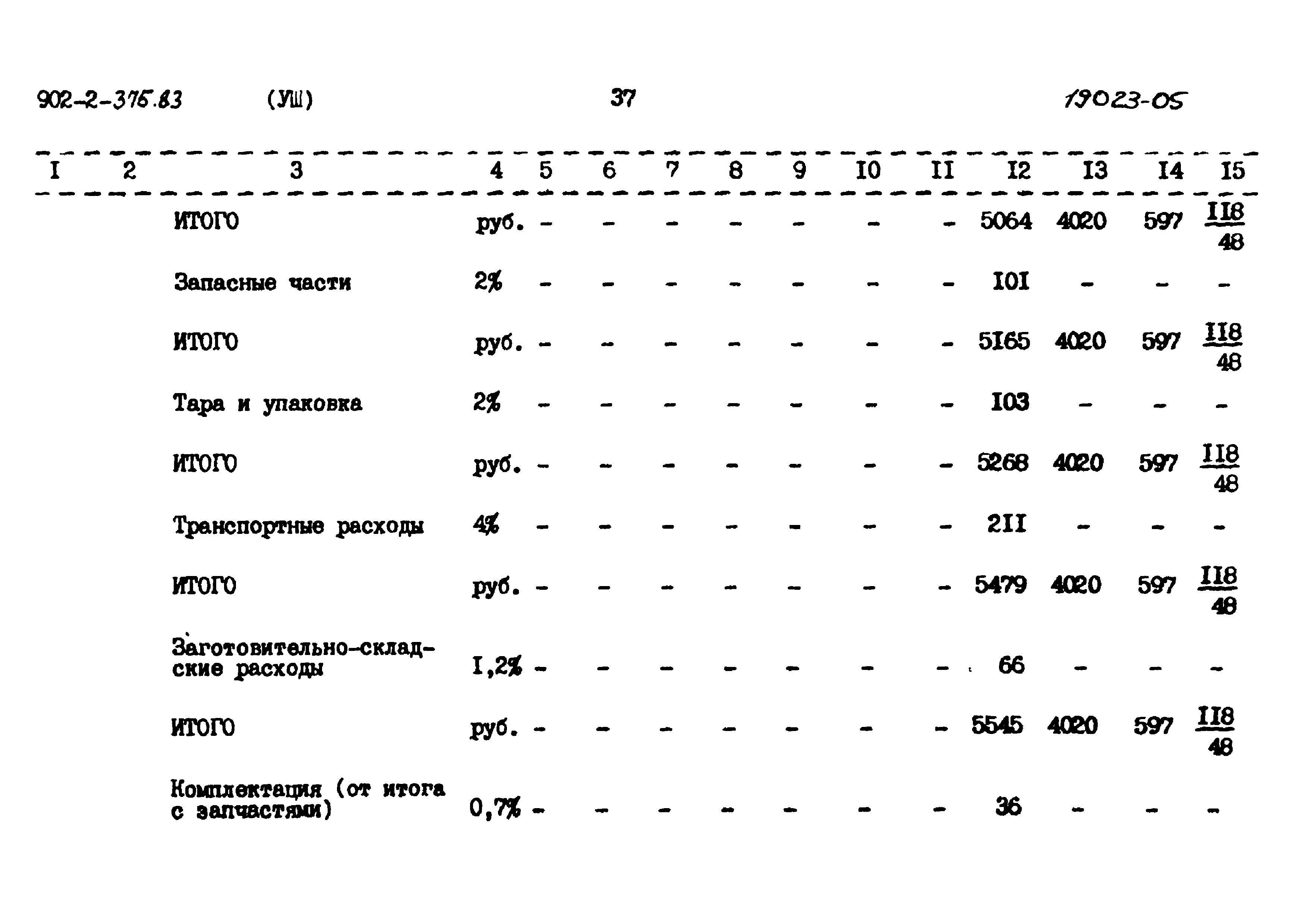 Типовой проект 902-2-375.83