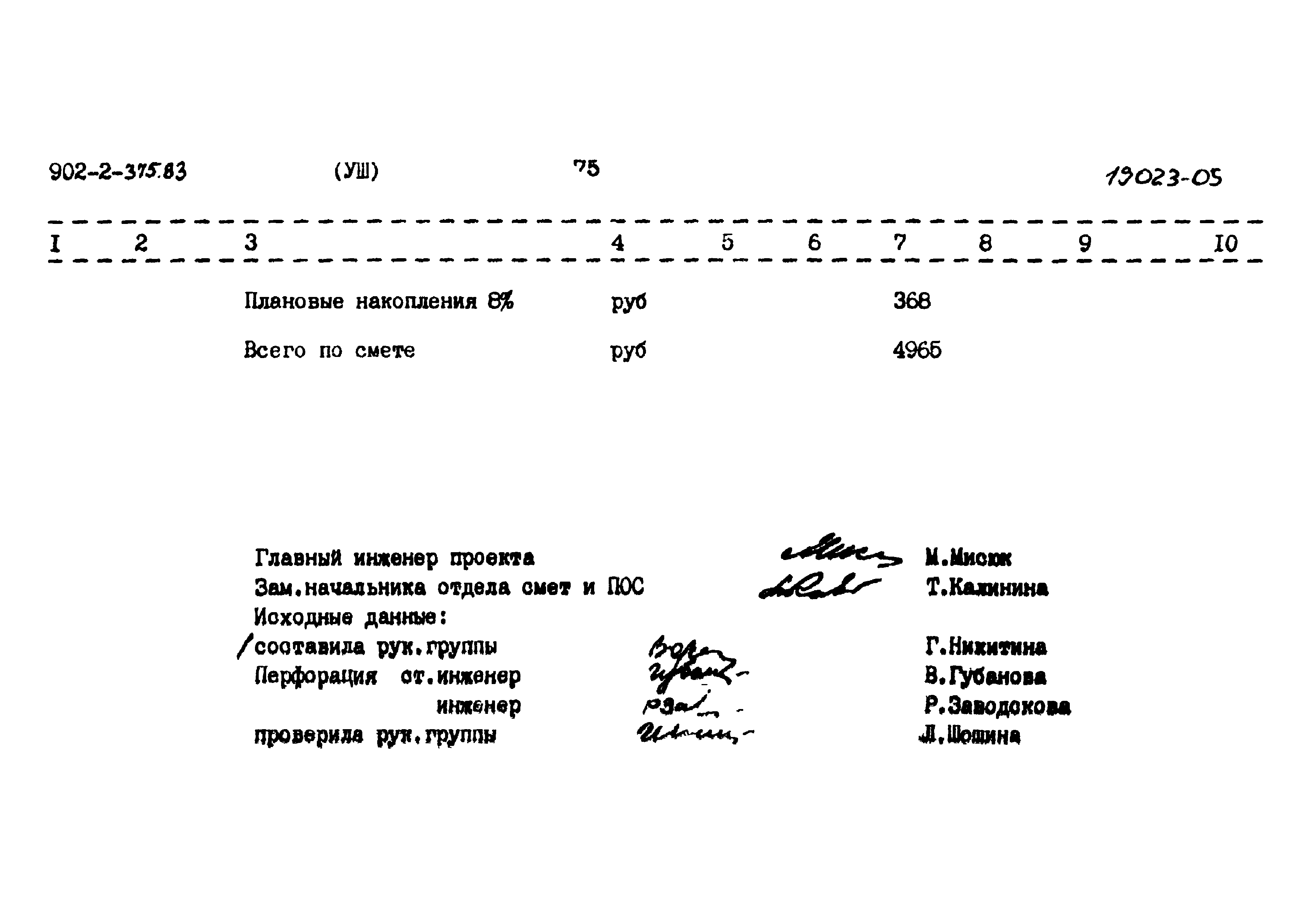 Типовой проект 902-2-375.83