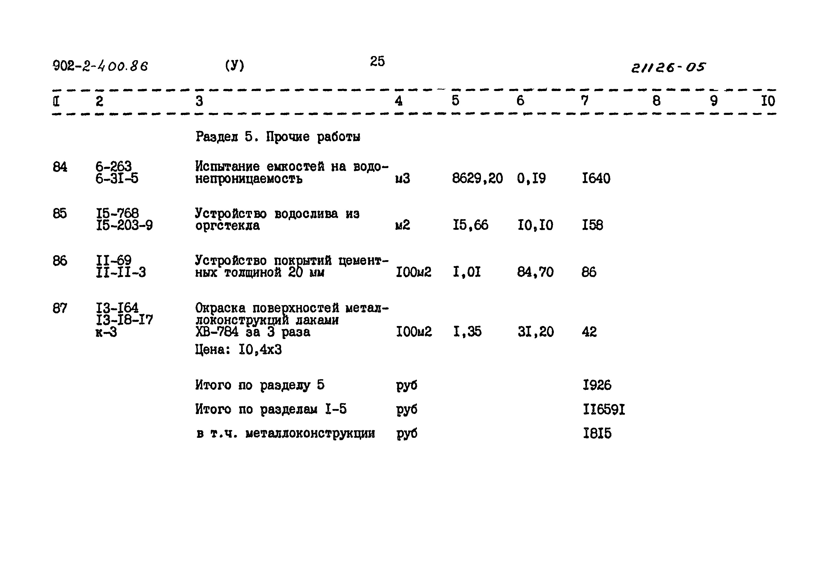 Типовой проект 902-2-400.86