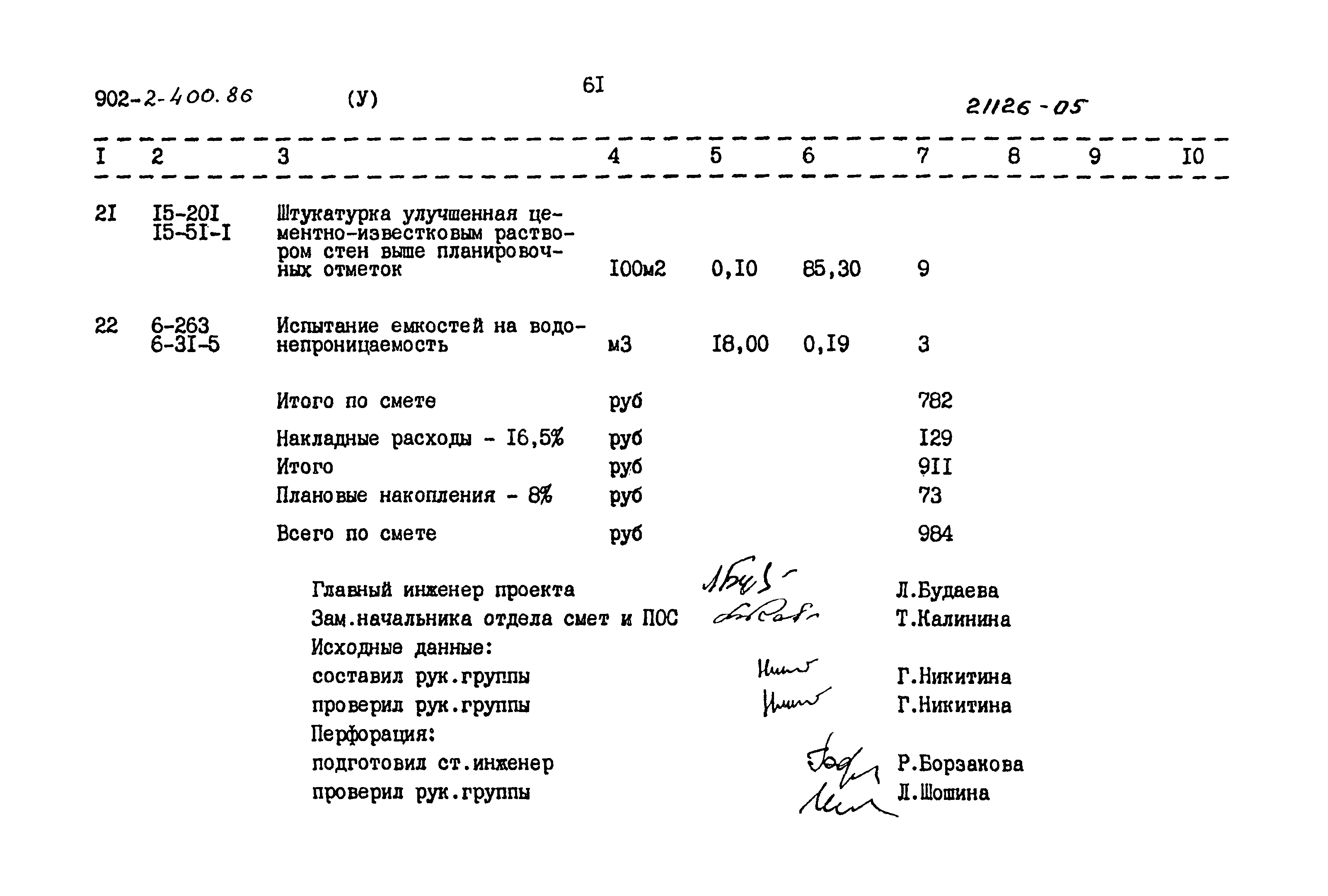 Типовой проект 902-2-400.86