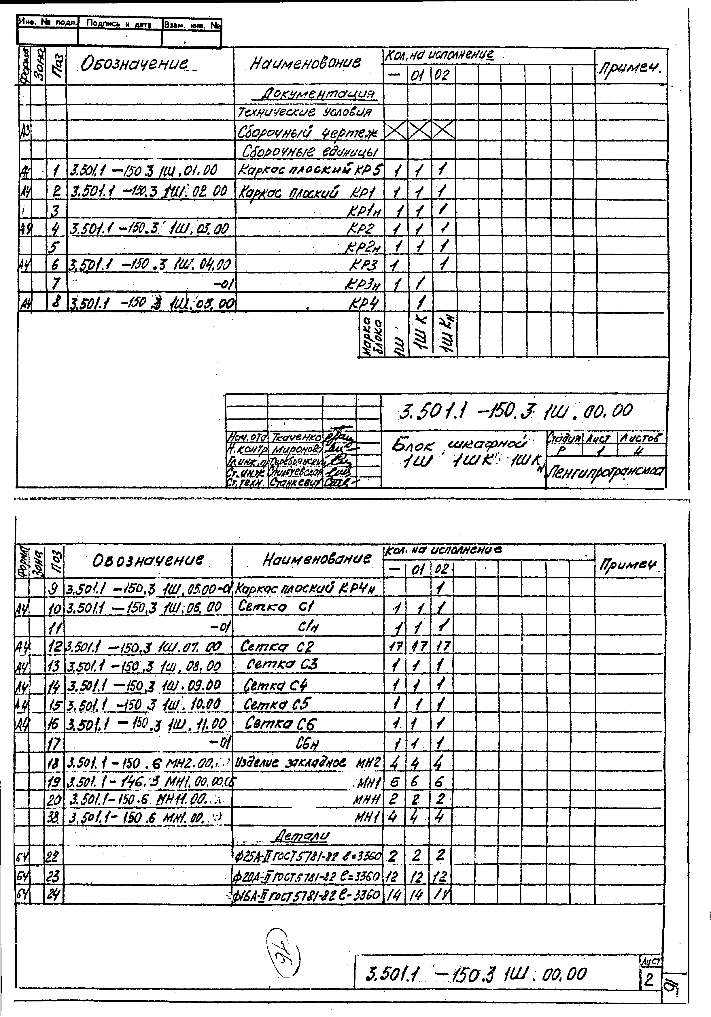 Серия 3.501.1-150