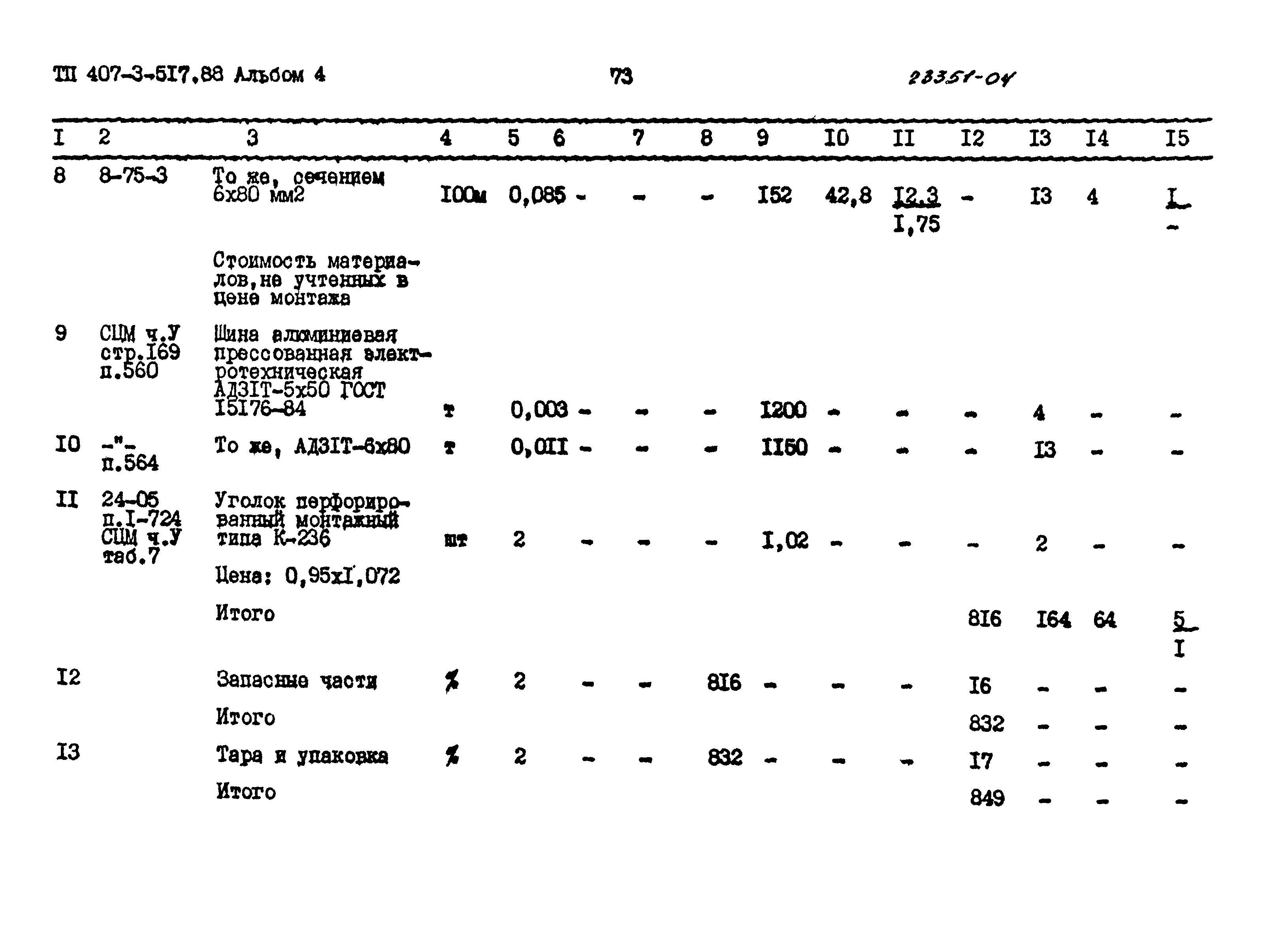 Типовой проект 407-3-517.88