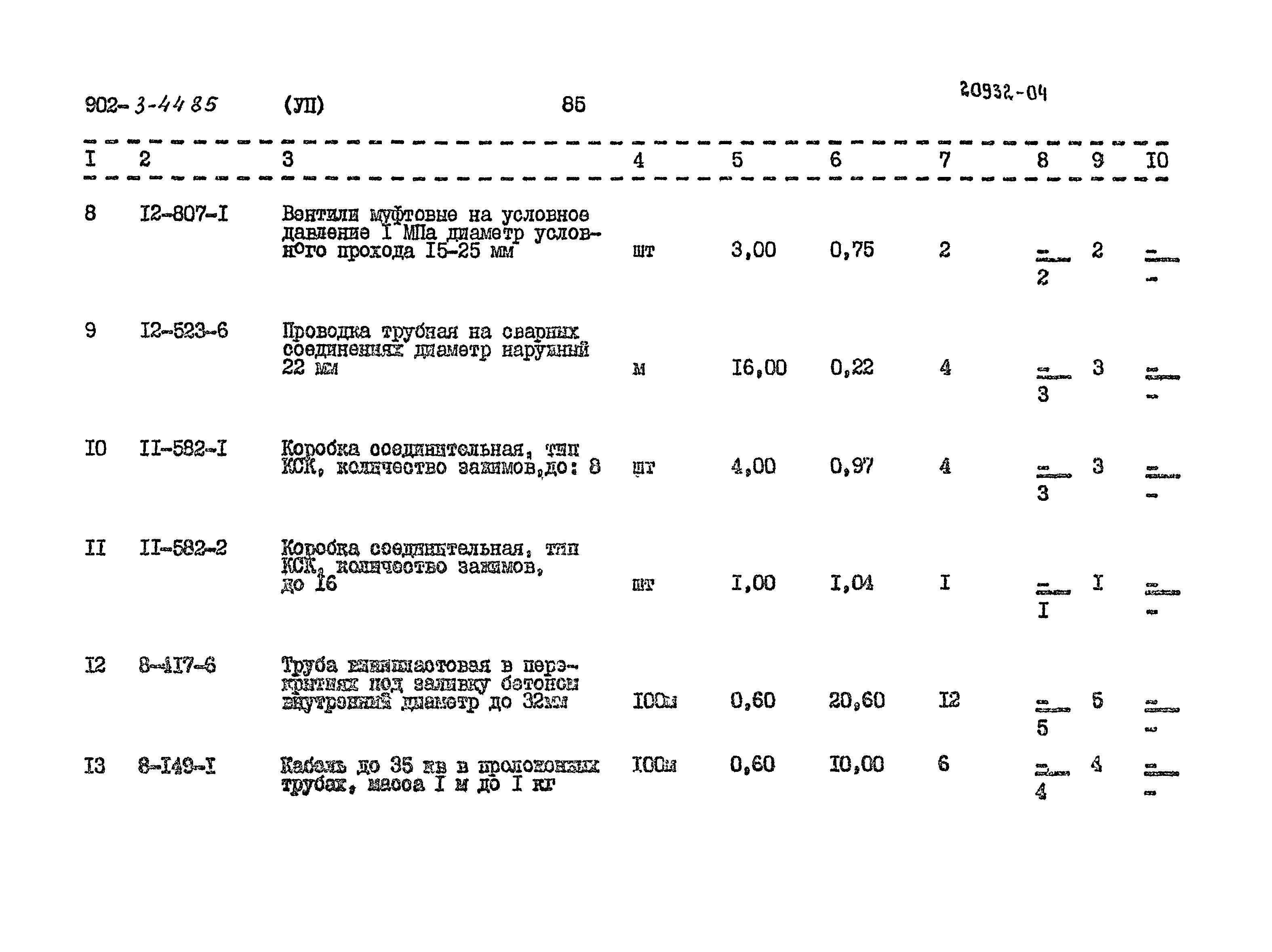 Типовой проект 902-3-44.85