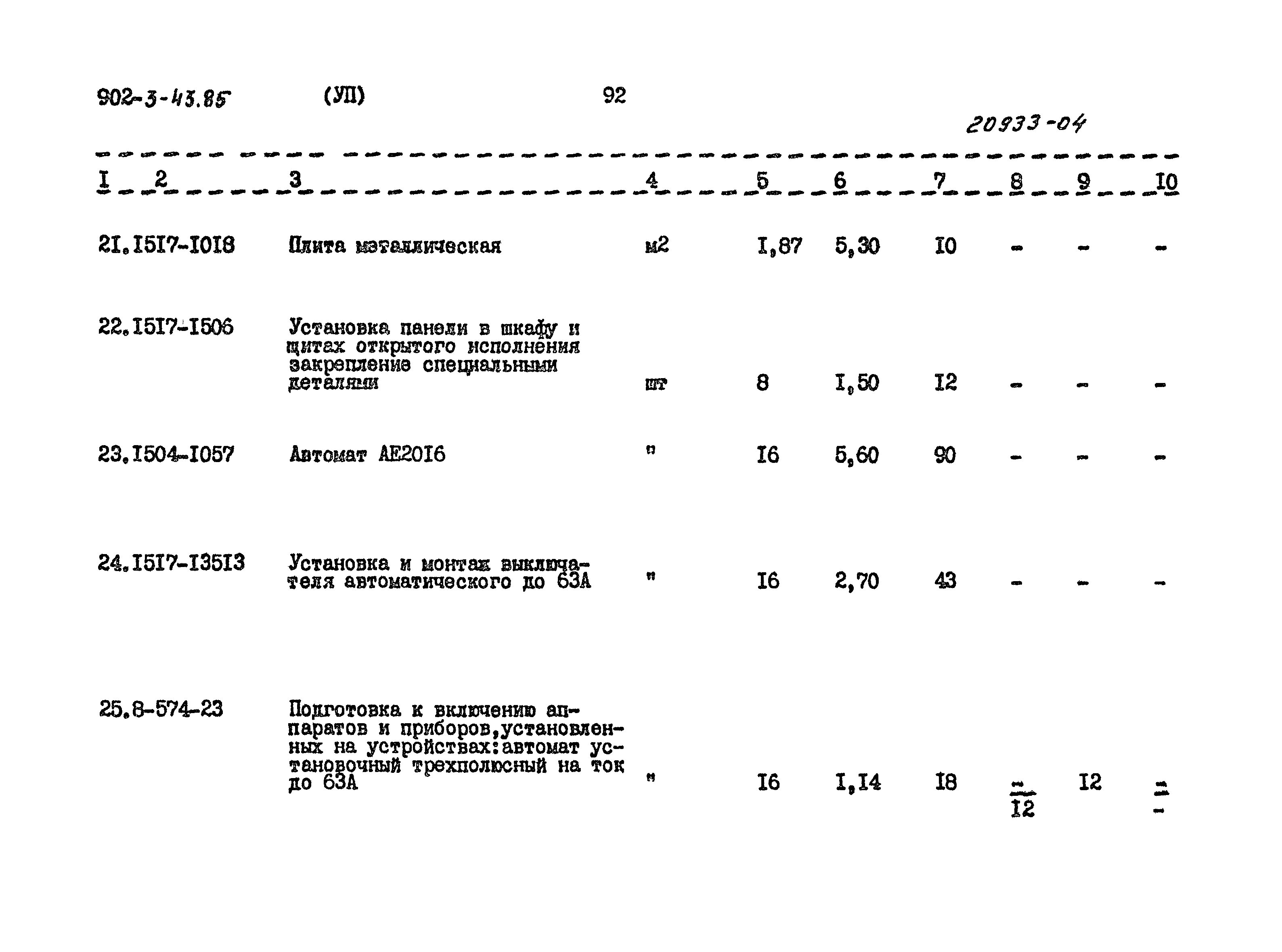 Типовой проект 902-3-43.85