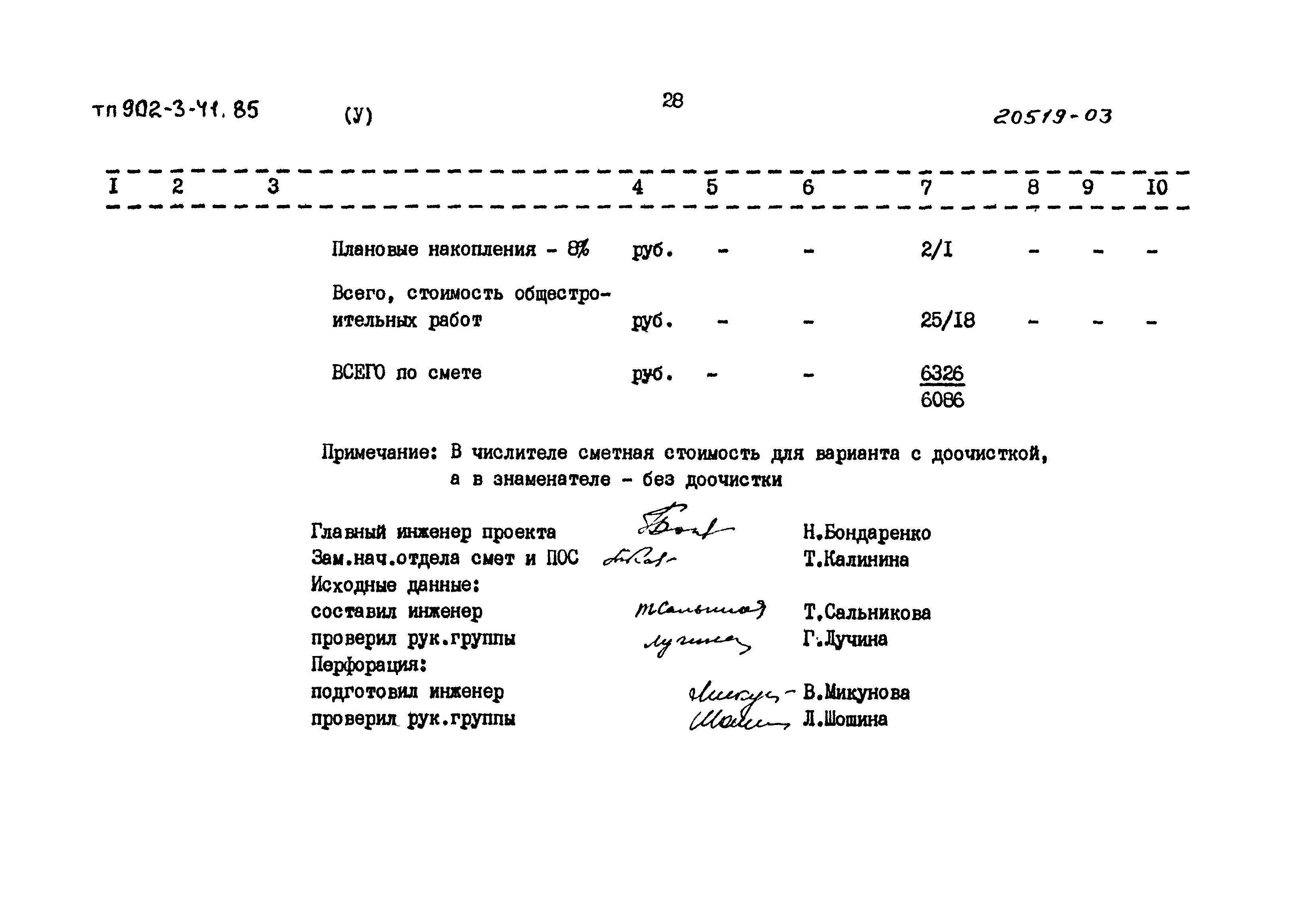 Типовой проект 902-3-41.85