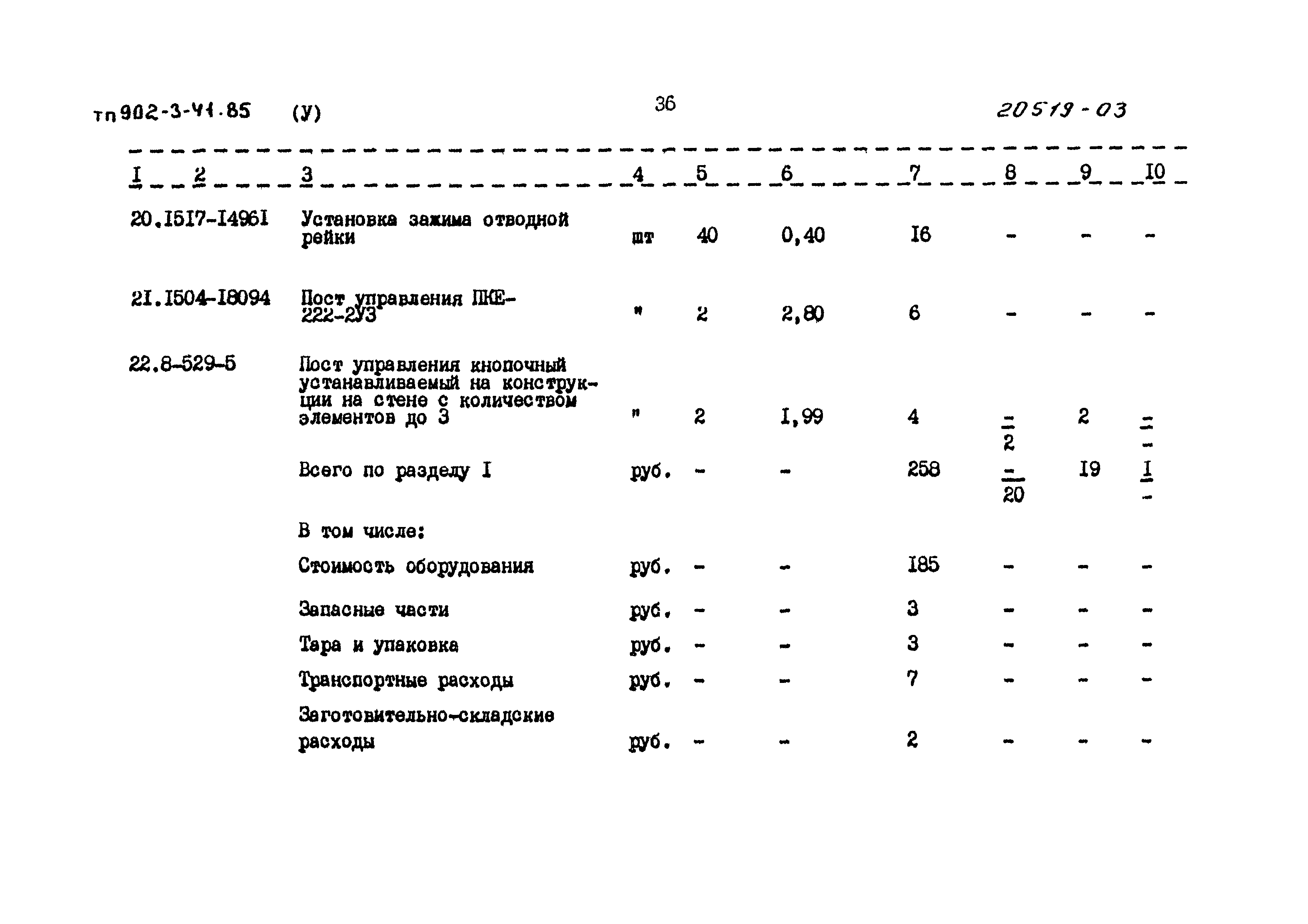 Типовой проект 902-3-41.85