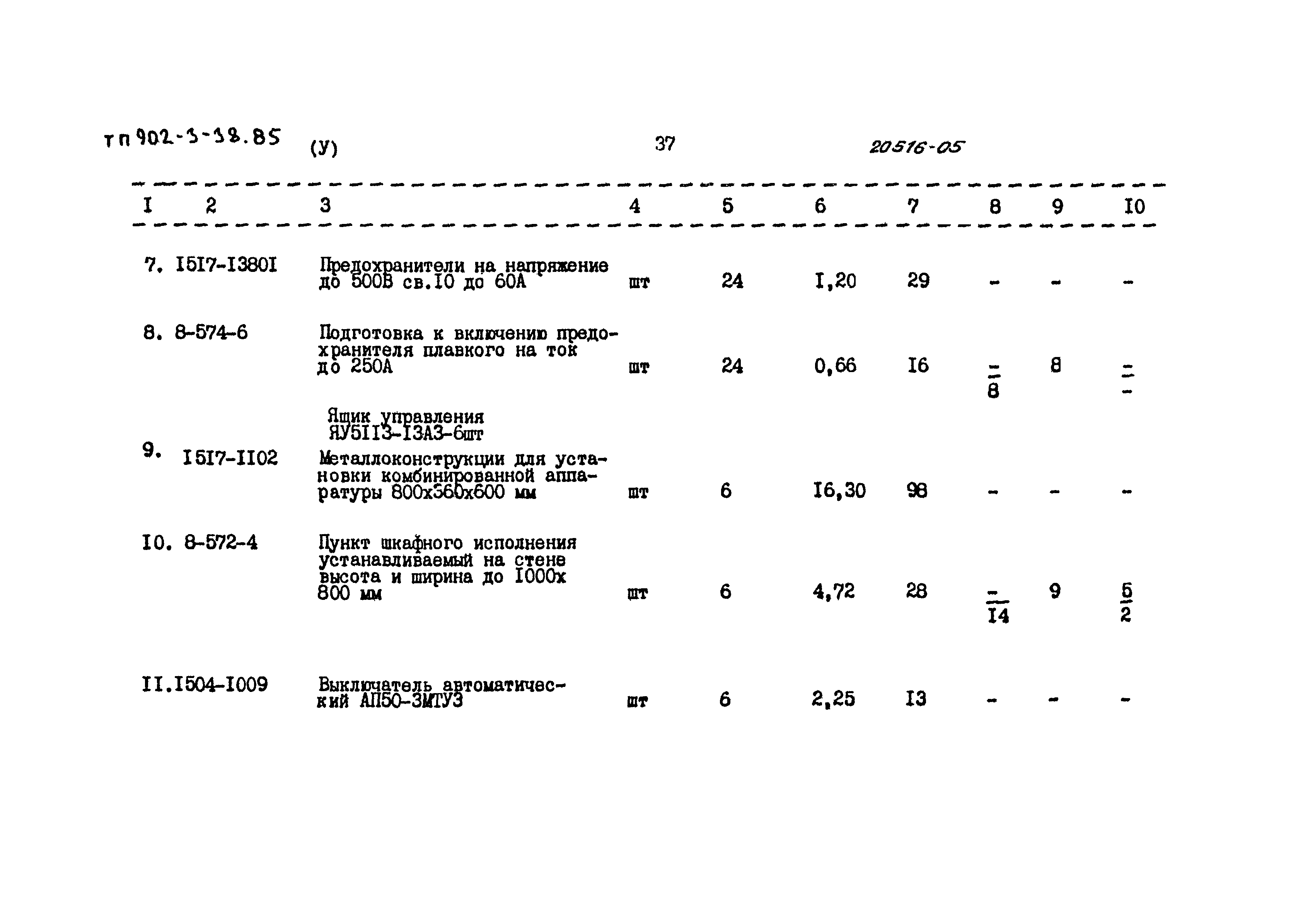 Типовой проект 902-3-38.85