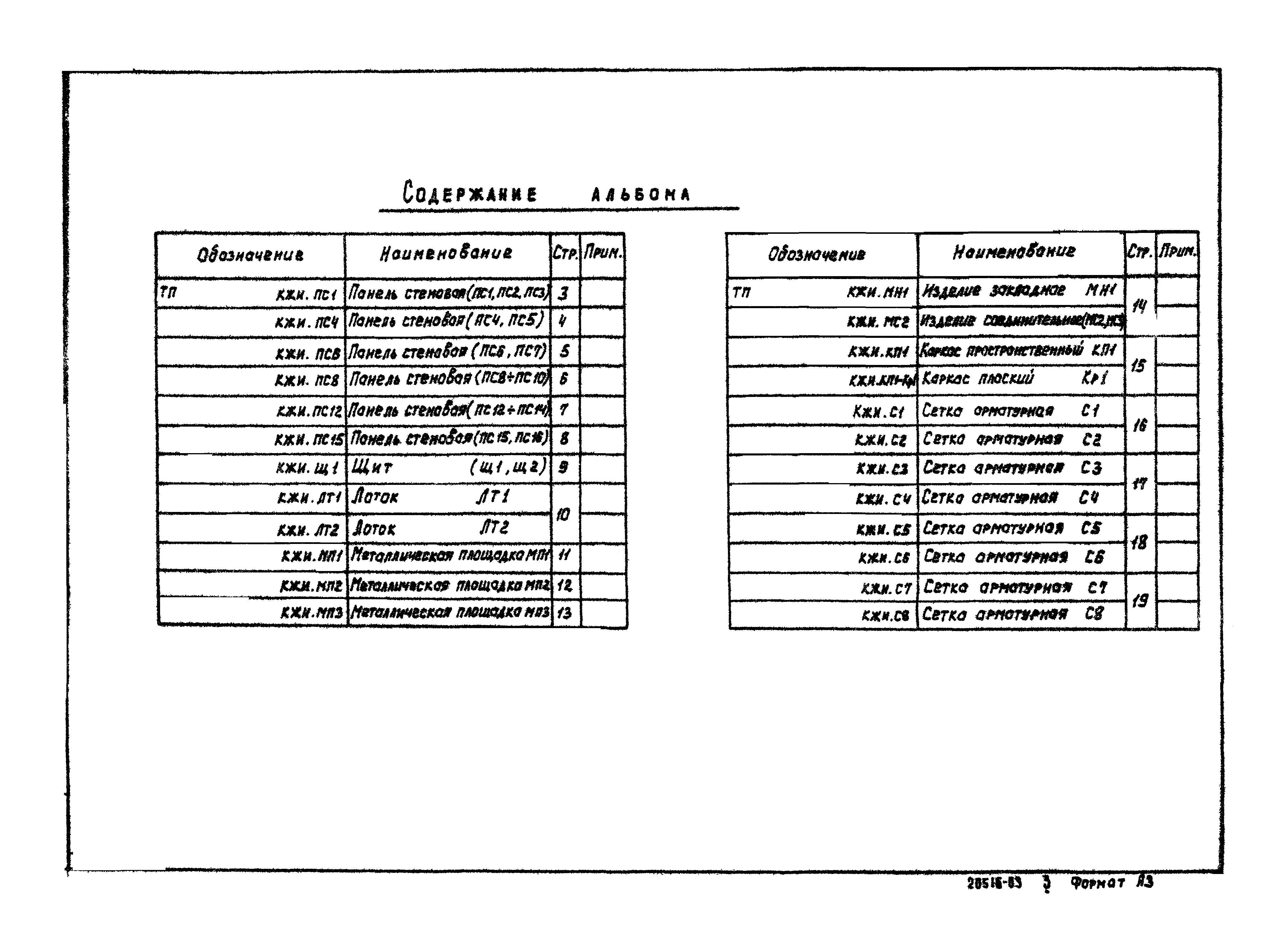 Типовой проект 902-3-38.85