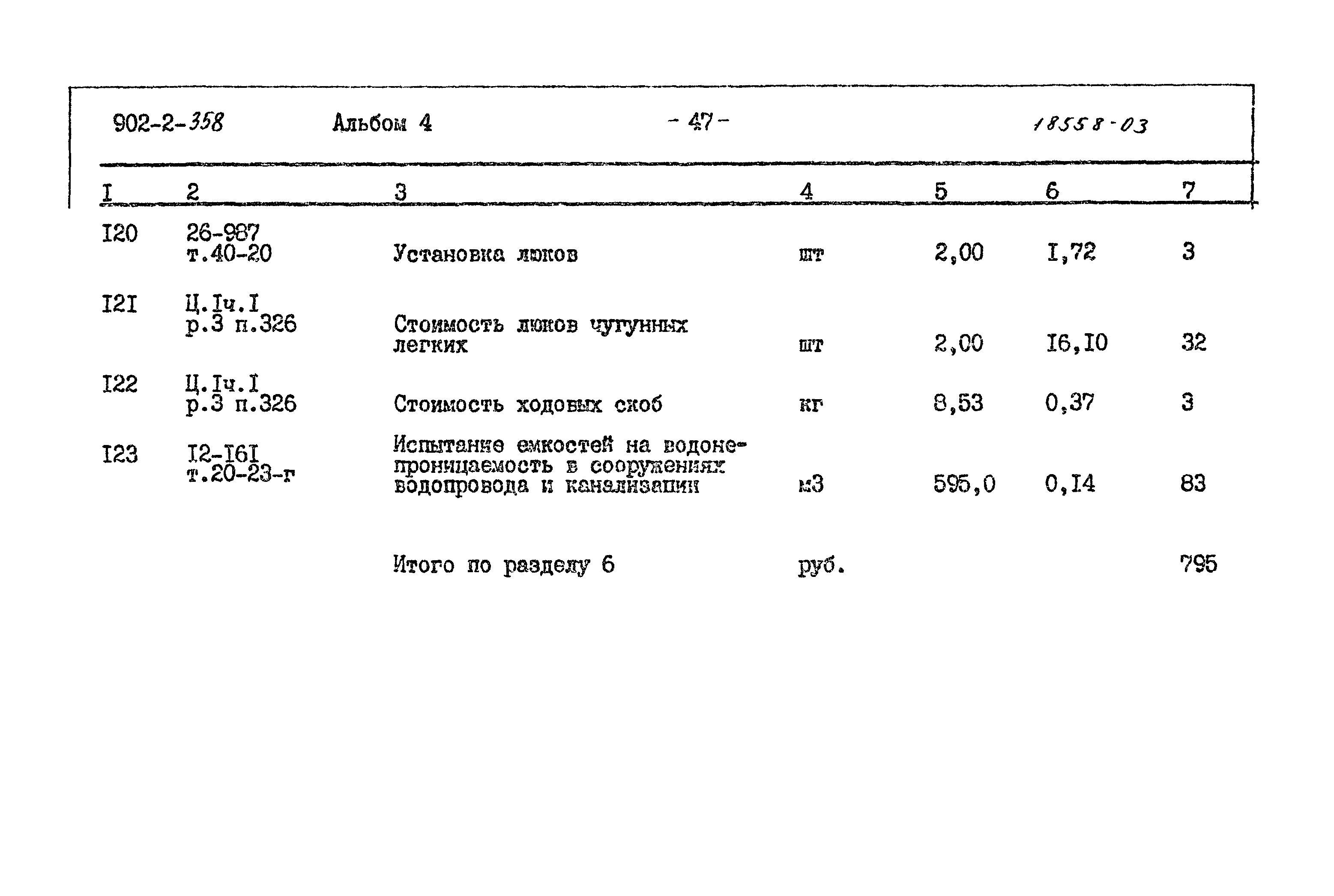 Типовой проект 902-2-358