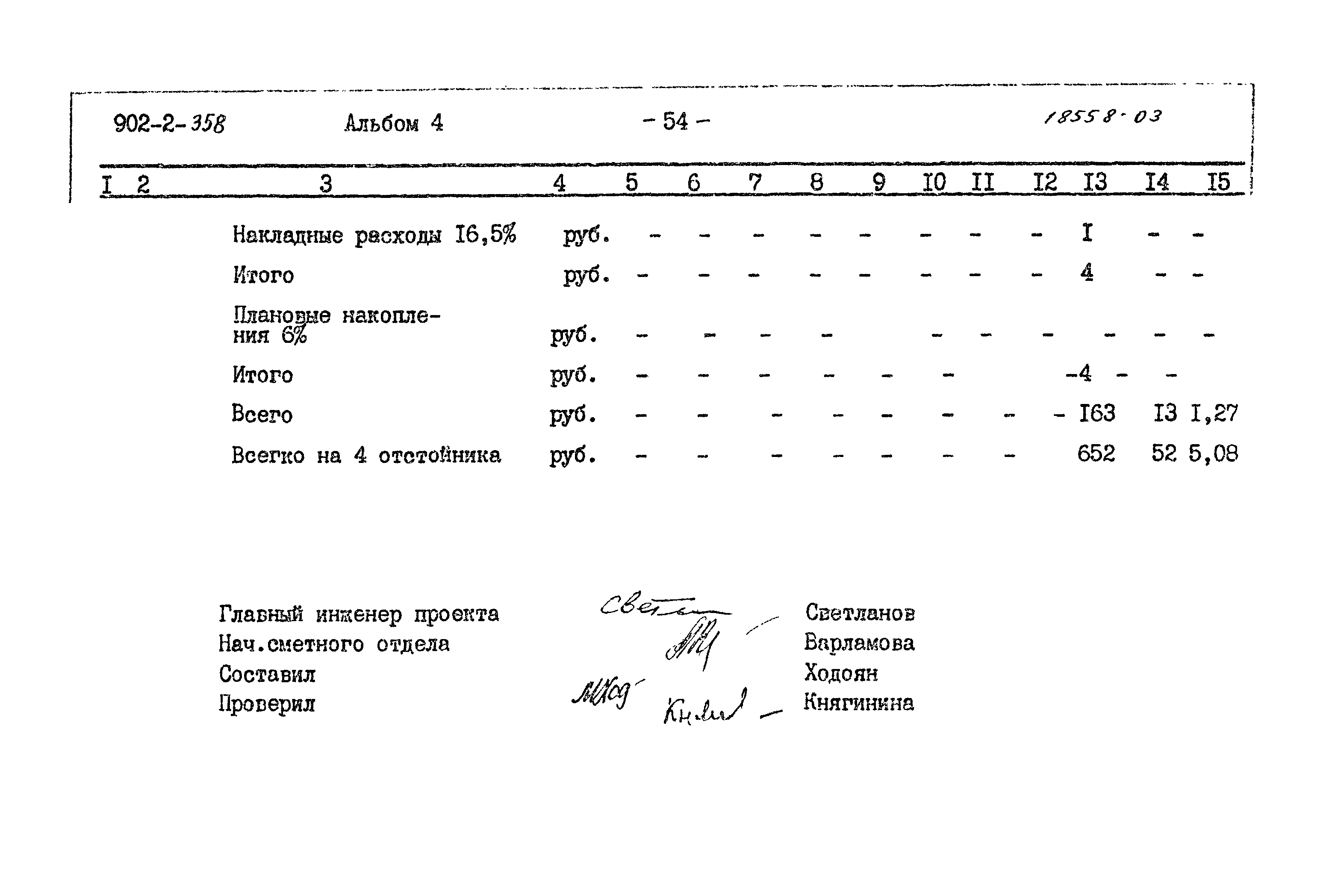 Типовой проект 902-2-358