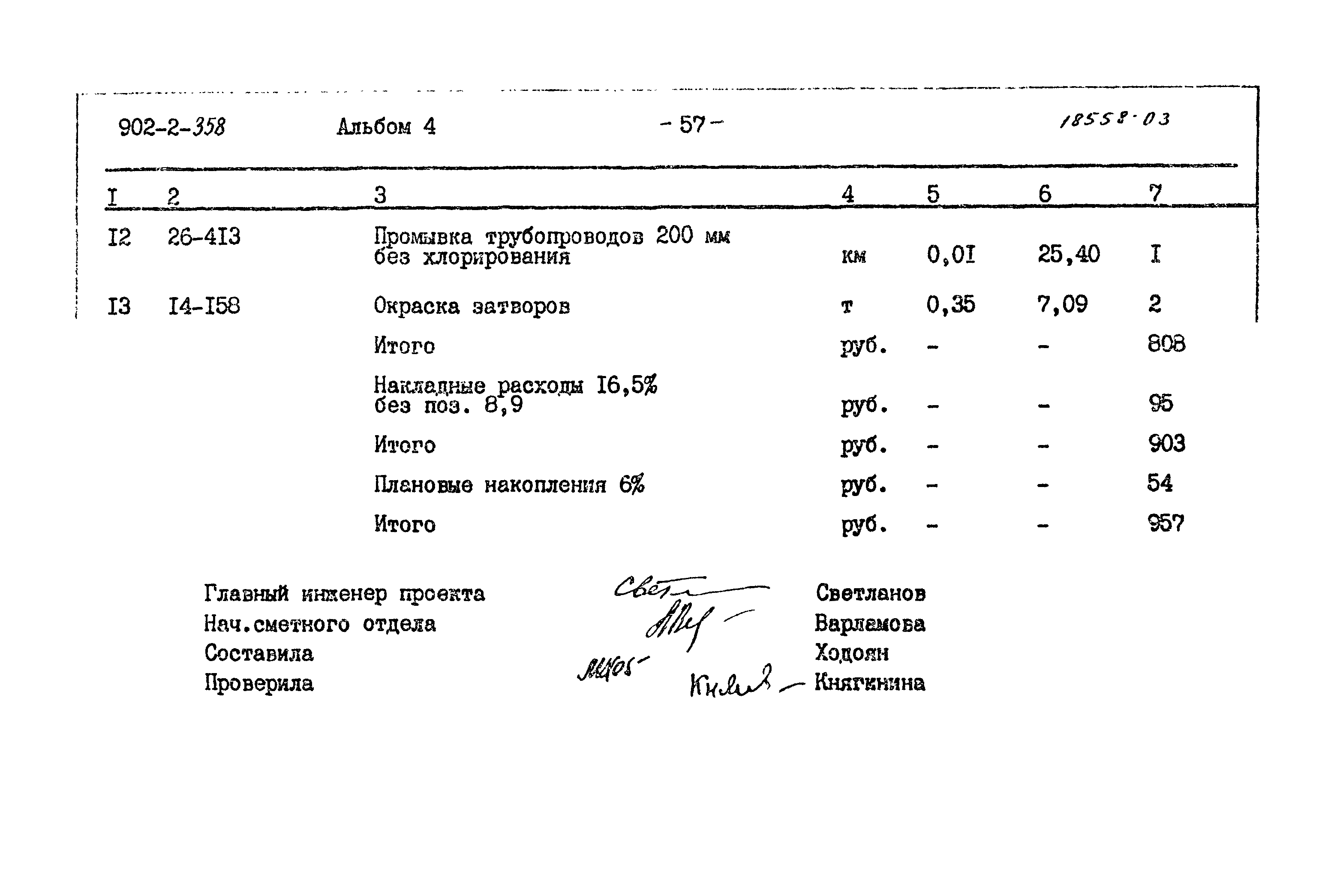 Типовой проект 902-2-358