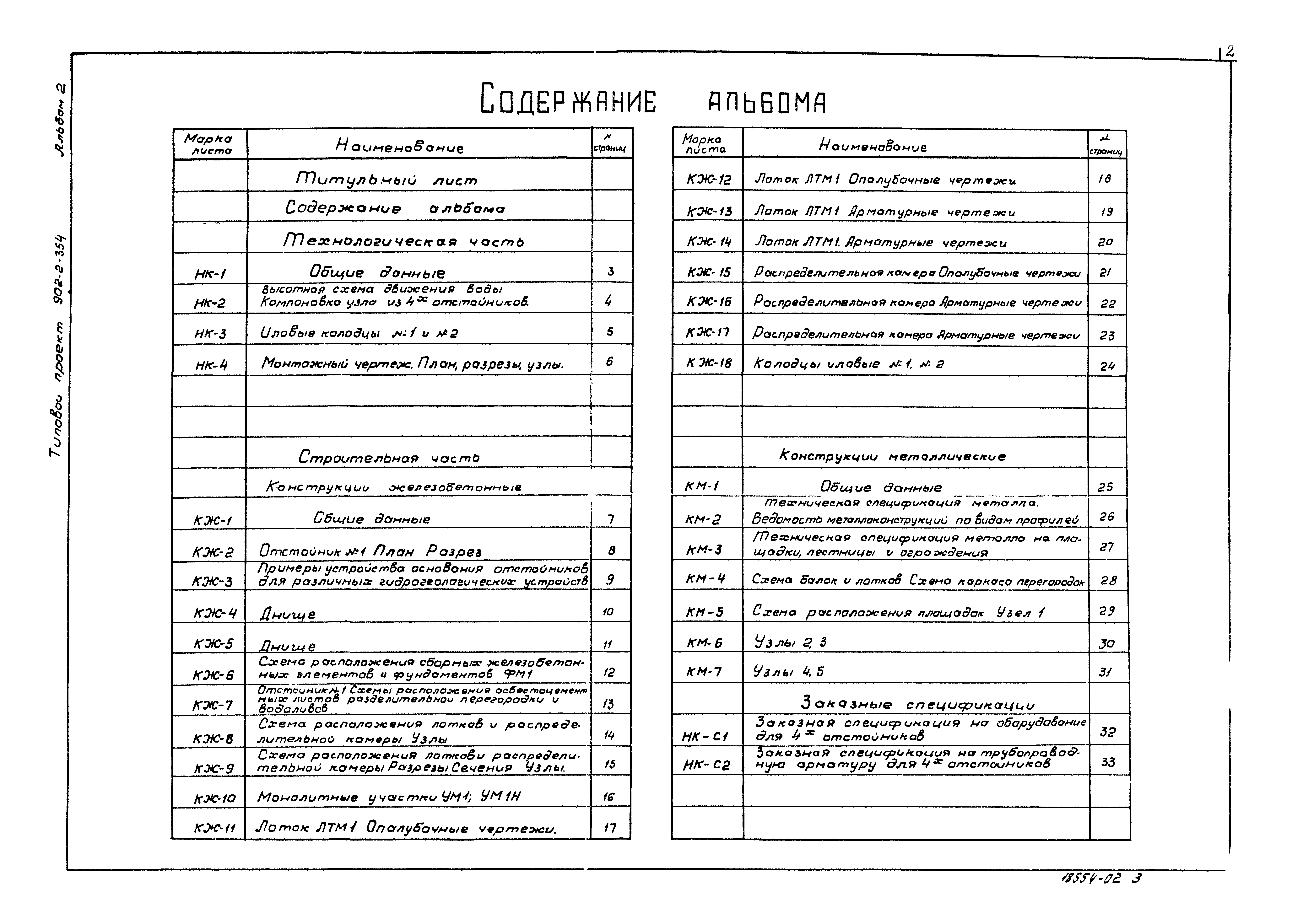 Типовой проект 902-2-354