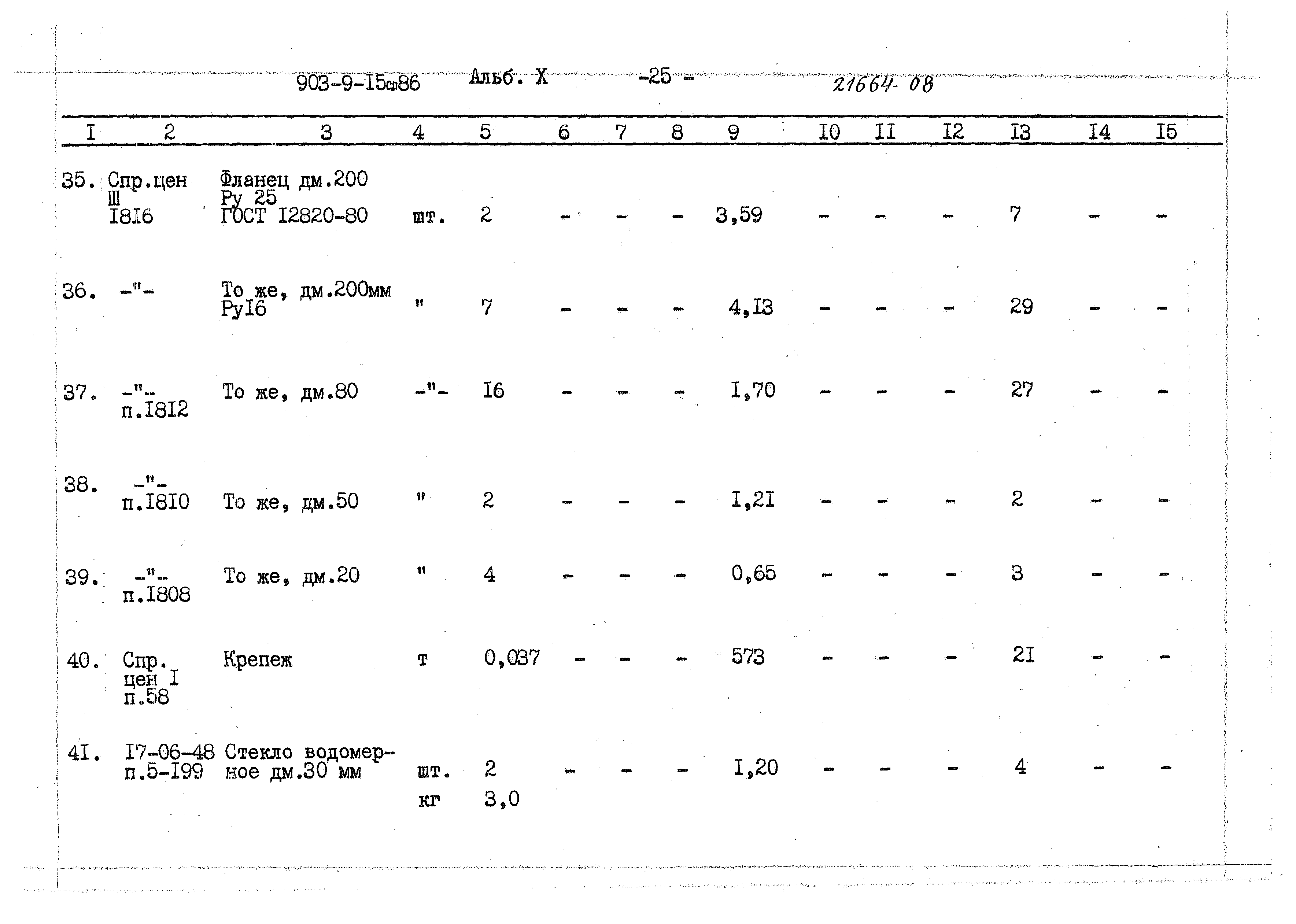 Типовой проект 903-9-15сп.86