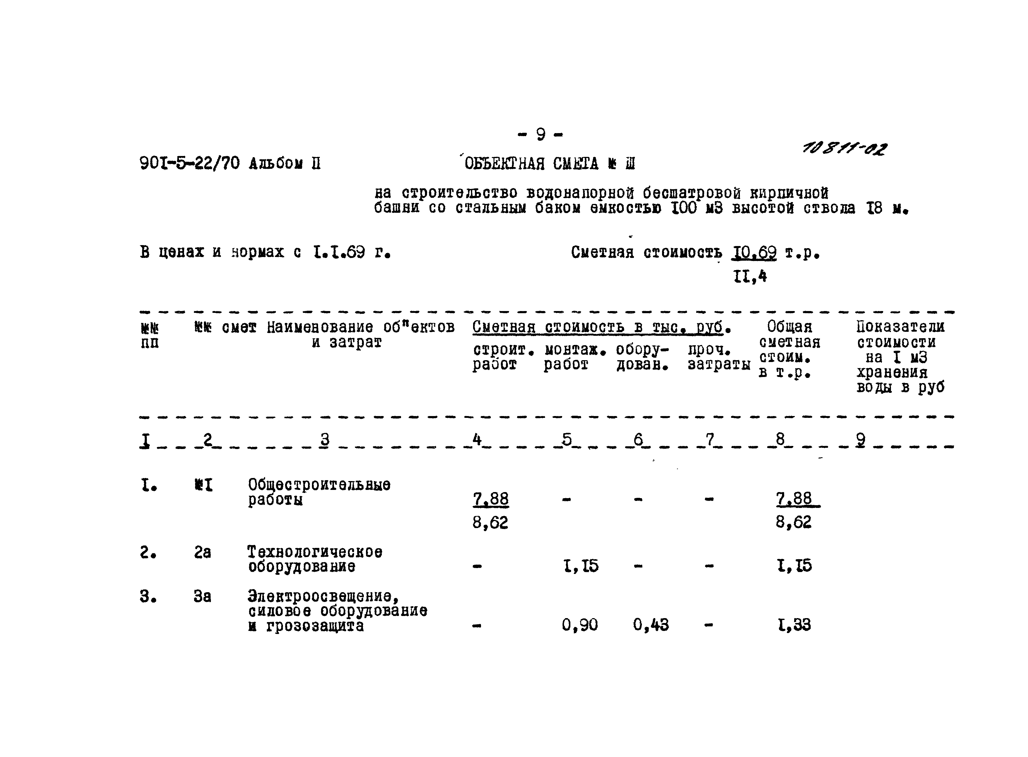 Типовой проект 901-5-22/70