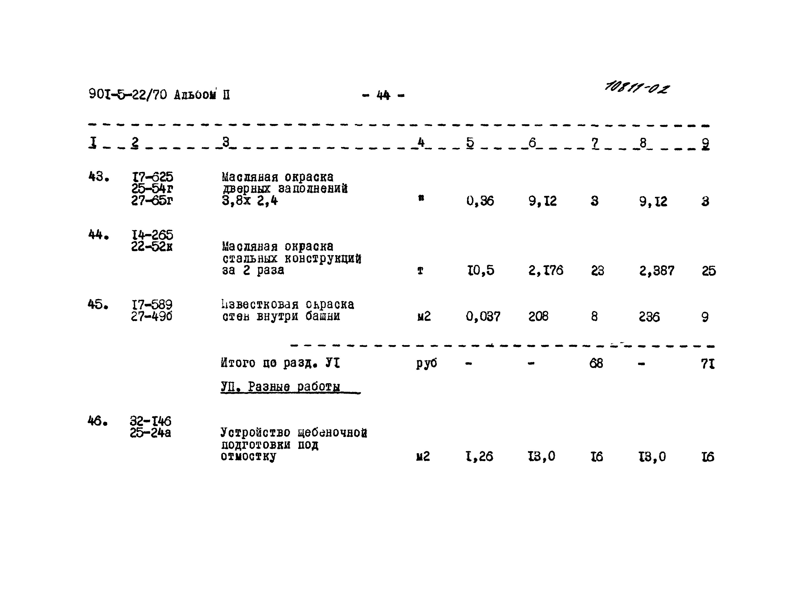 Типовой проект 901-5-22/70