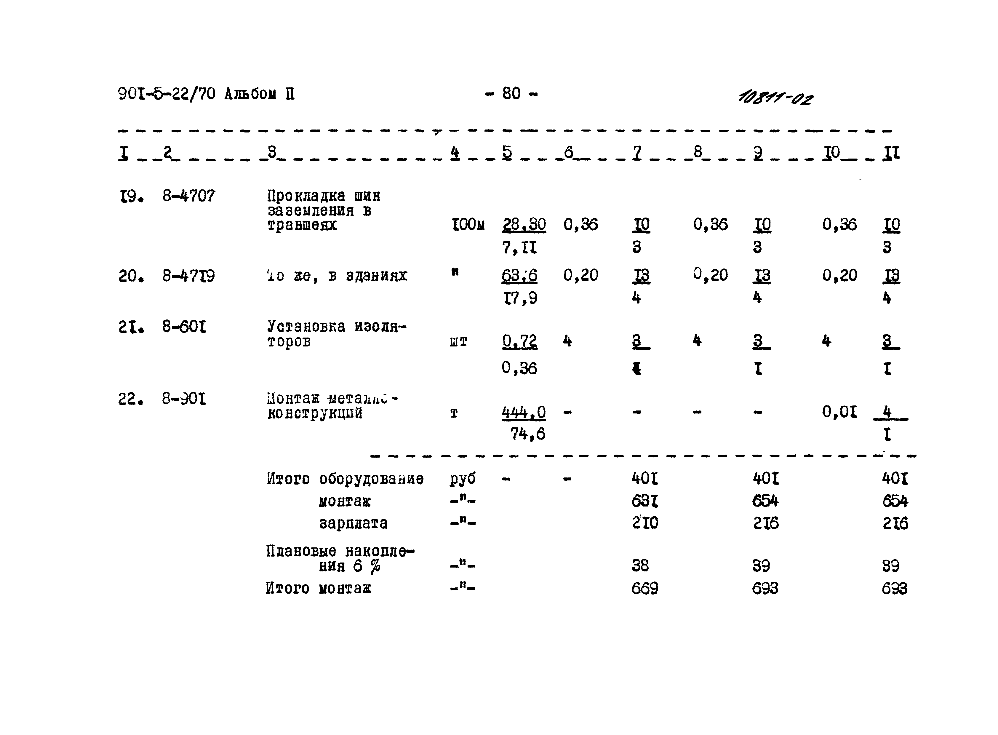 Типовой проект 901-5-22/70