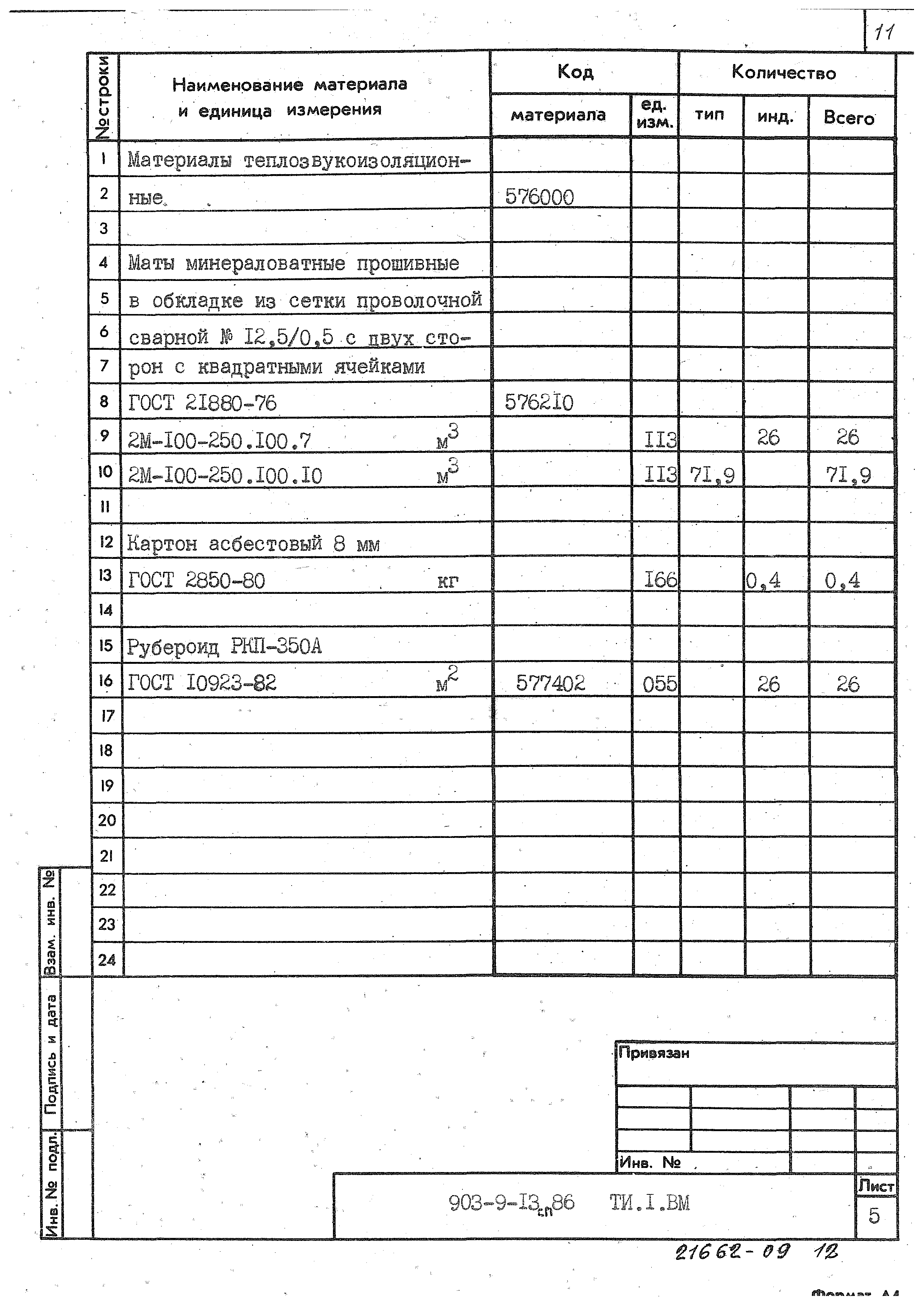 Типовой проект 903-9-13сп.86