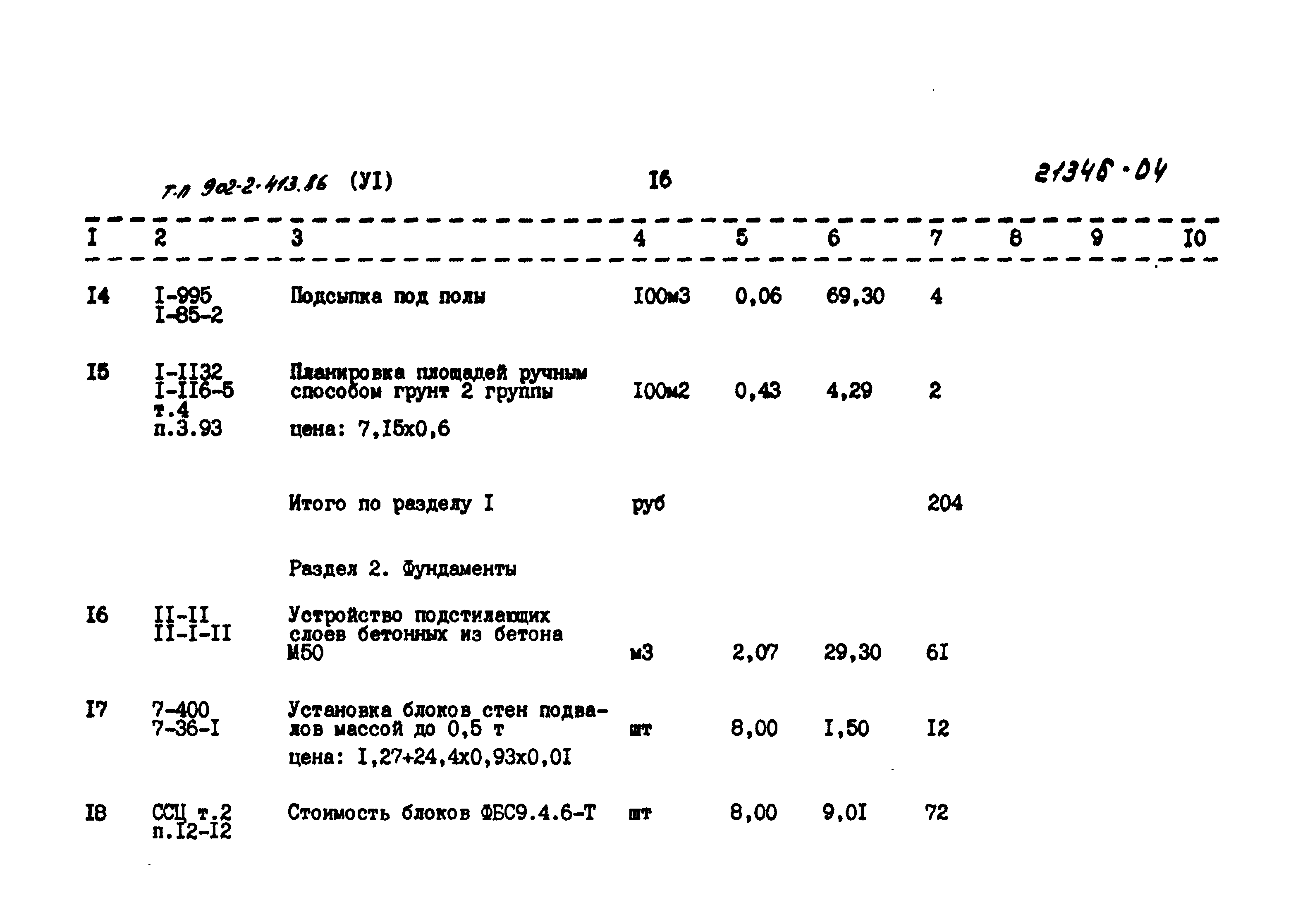 Типовой проект 902-2-413.86