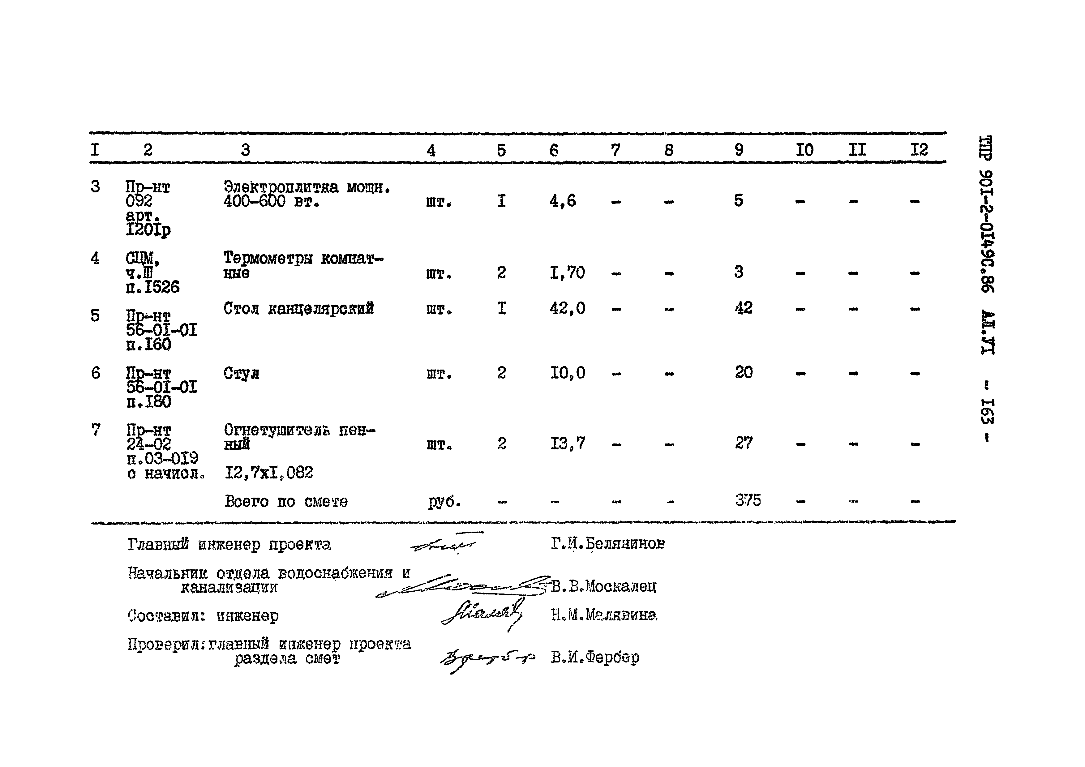 Типовые проектные решения 901-2-0149с.86