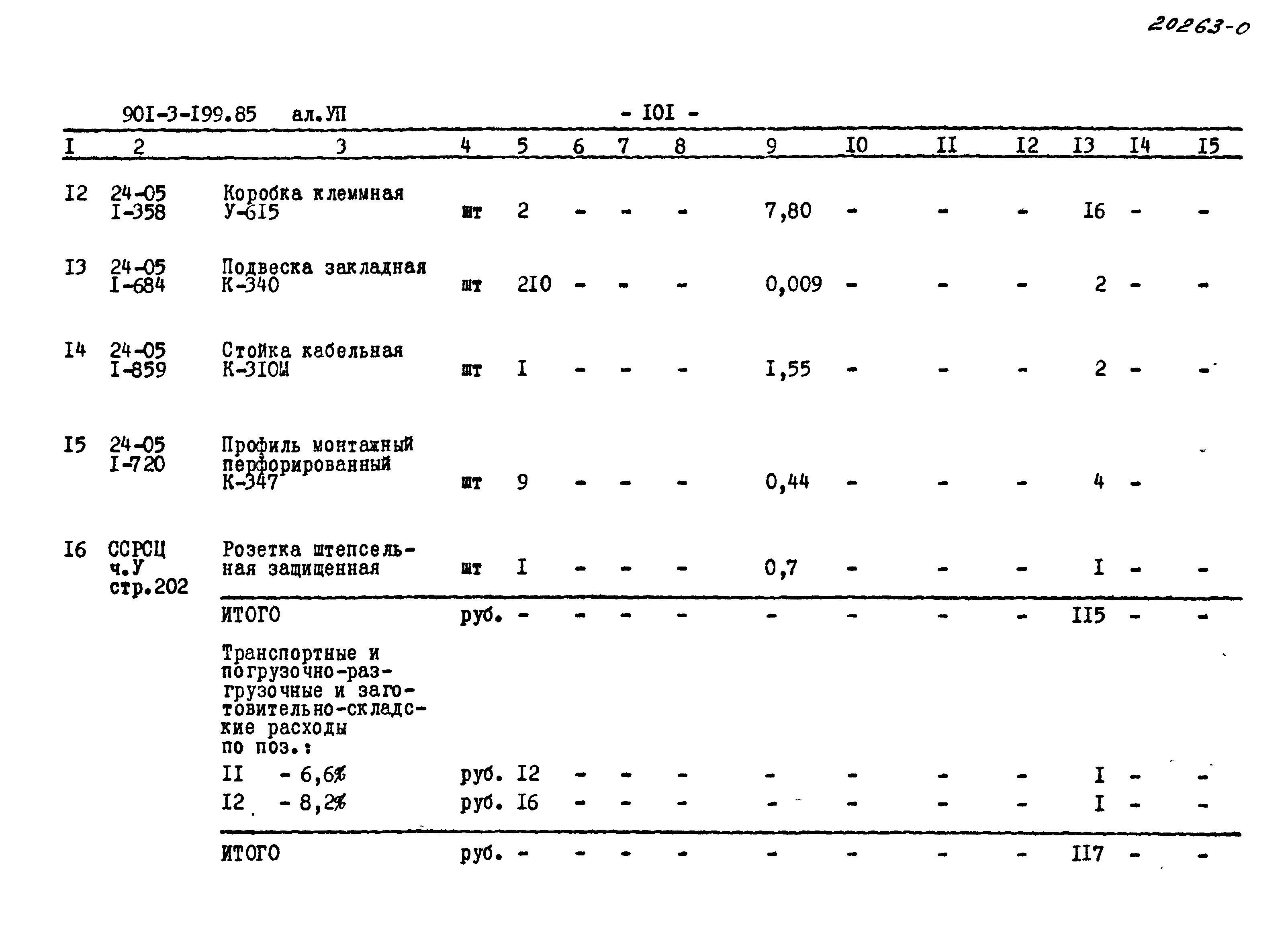 Типовой проект 901-3-199.85