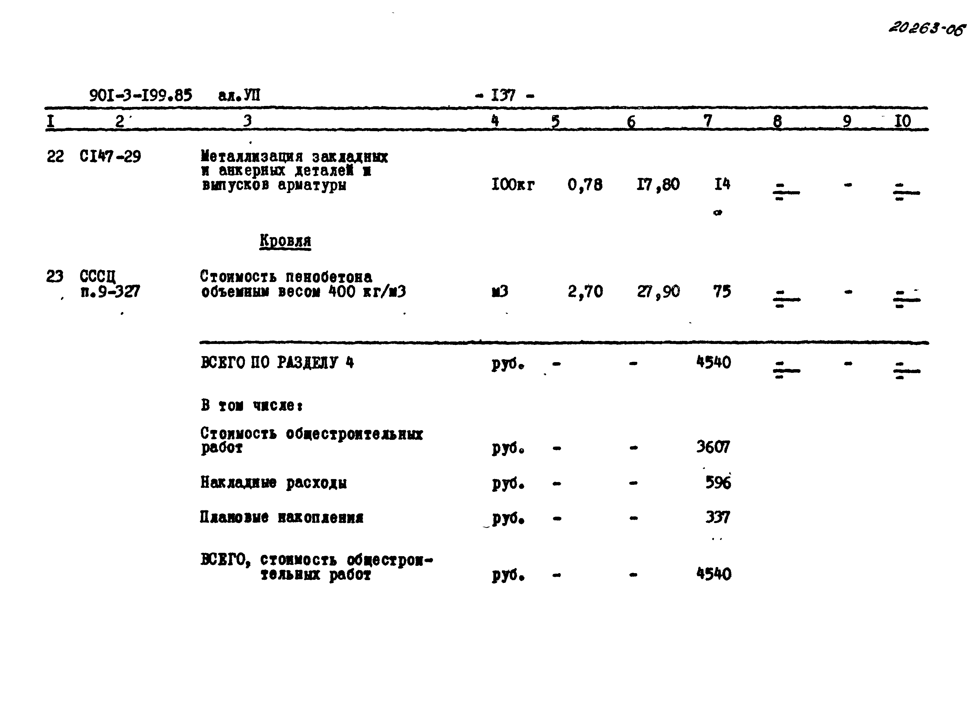 Типовой проект 901-3-199.85