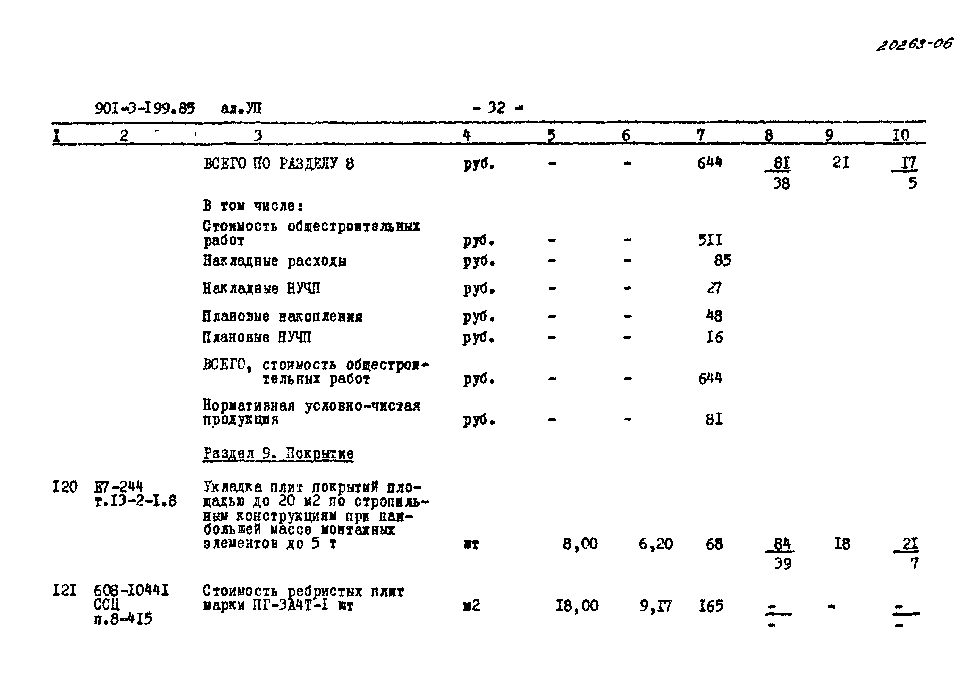 Типовой проект 901-3-199.85